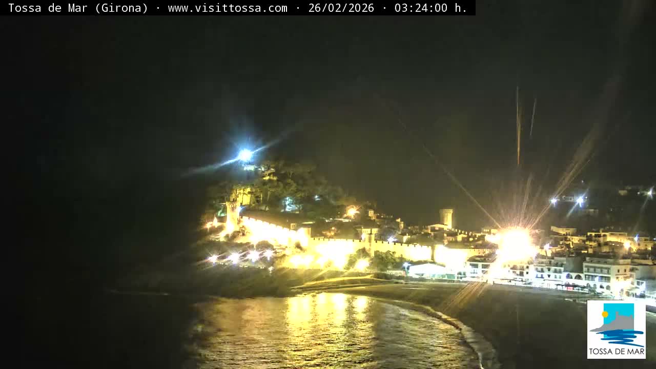 Tossa de Mar Landscape Live Cam - Girona, Catalonia, Spain