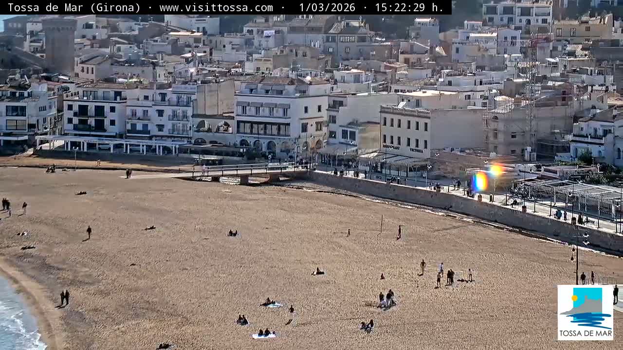 Tossa de Mar Landscape Live Cam - Girona, Catalonia, Spain