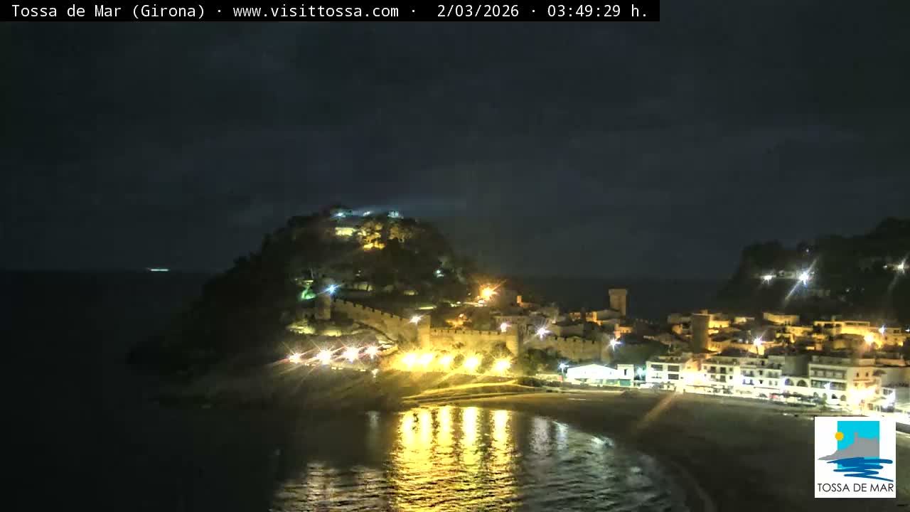 Tossa de Mar Landscape Live Cam - Girona, Catalonia, Spain