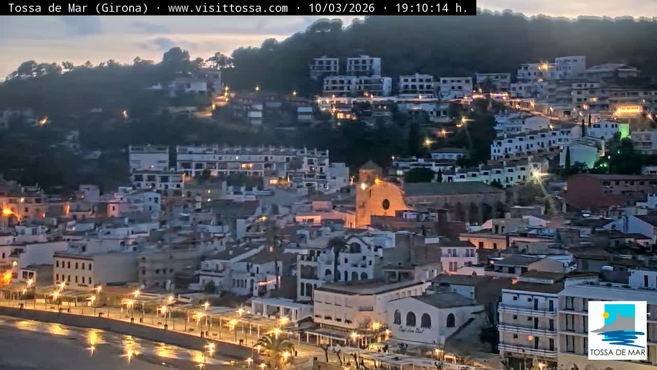 Tossa de Mar Landscape Live Cam - Girona, Catalonia, Spain
