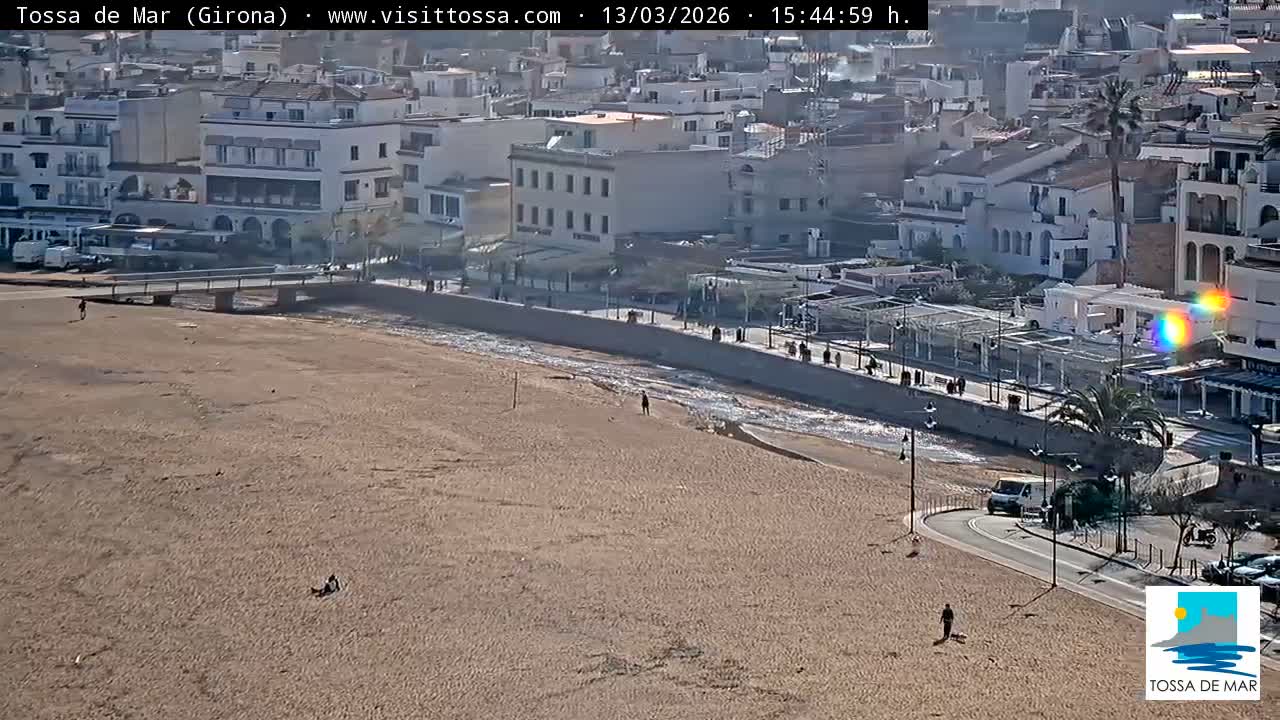 Tossa de Mar Landscape Live Cam - Girona, Catalonia, Spain
