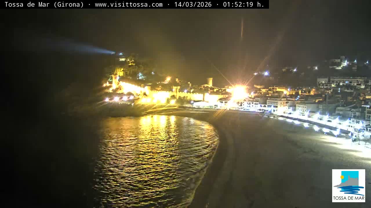 Tossa de Mar Landscape Live Cam - Girona, Catalonia, Spain