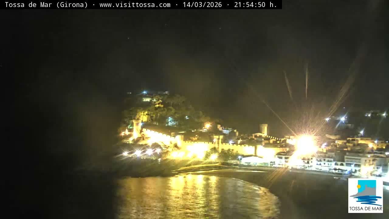 Tossa de Mar Landscape Live Cam - Girona, Catalonia, Spain