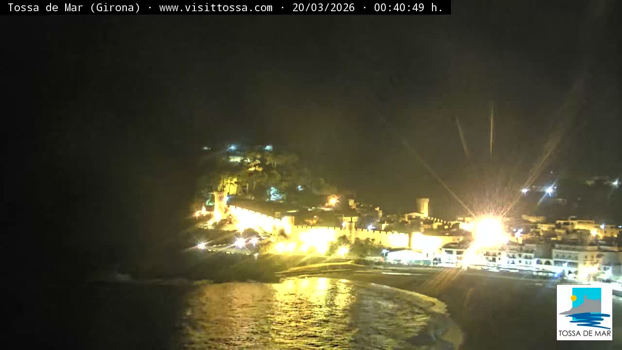 Tossa de Mar Landscape Live Cam - Girona, Catalonia, Spain