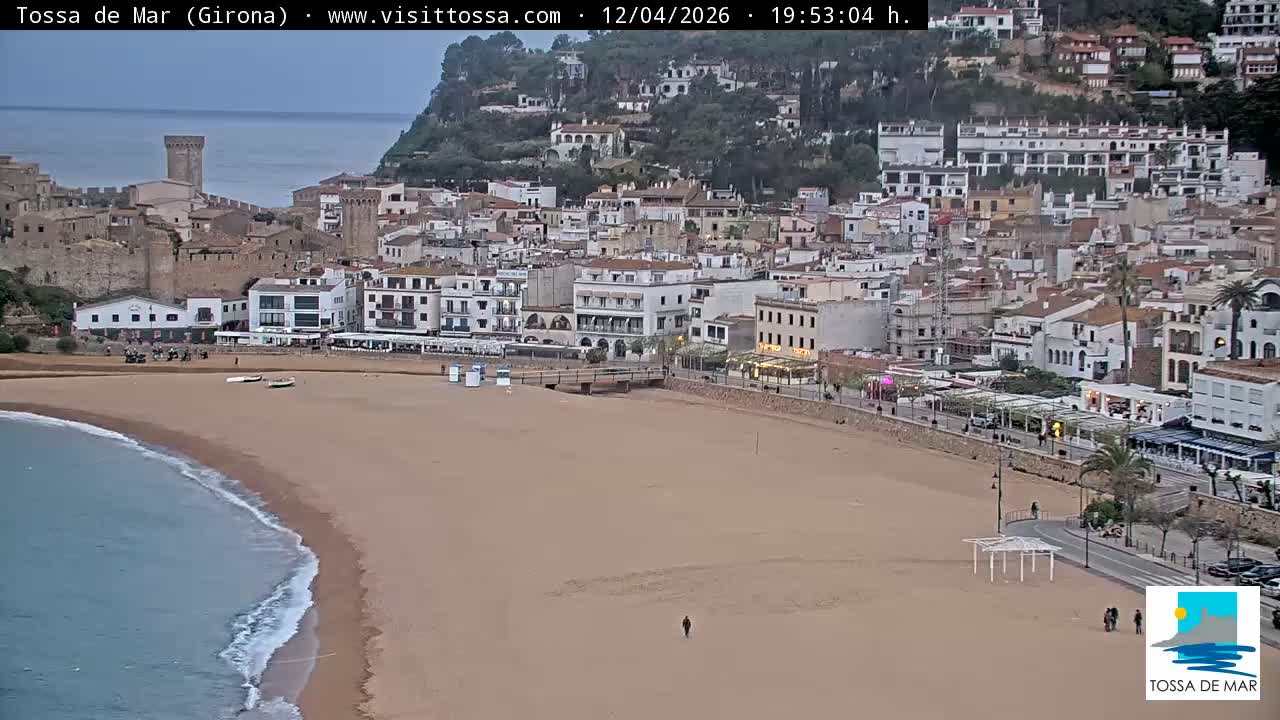 Tossa de Mar Landscape Live Cam - Girona, Catalonia, Spain