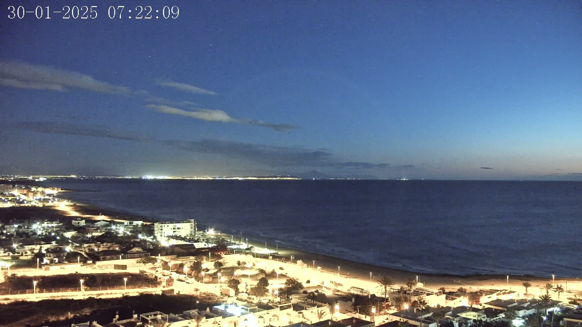 Torrevieja Playa de La Mata Beach Live Cam - Alicante, Valencia, Spain