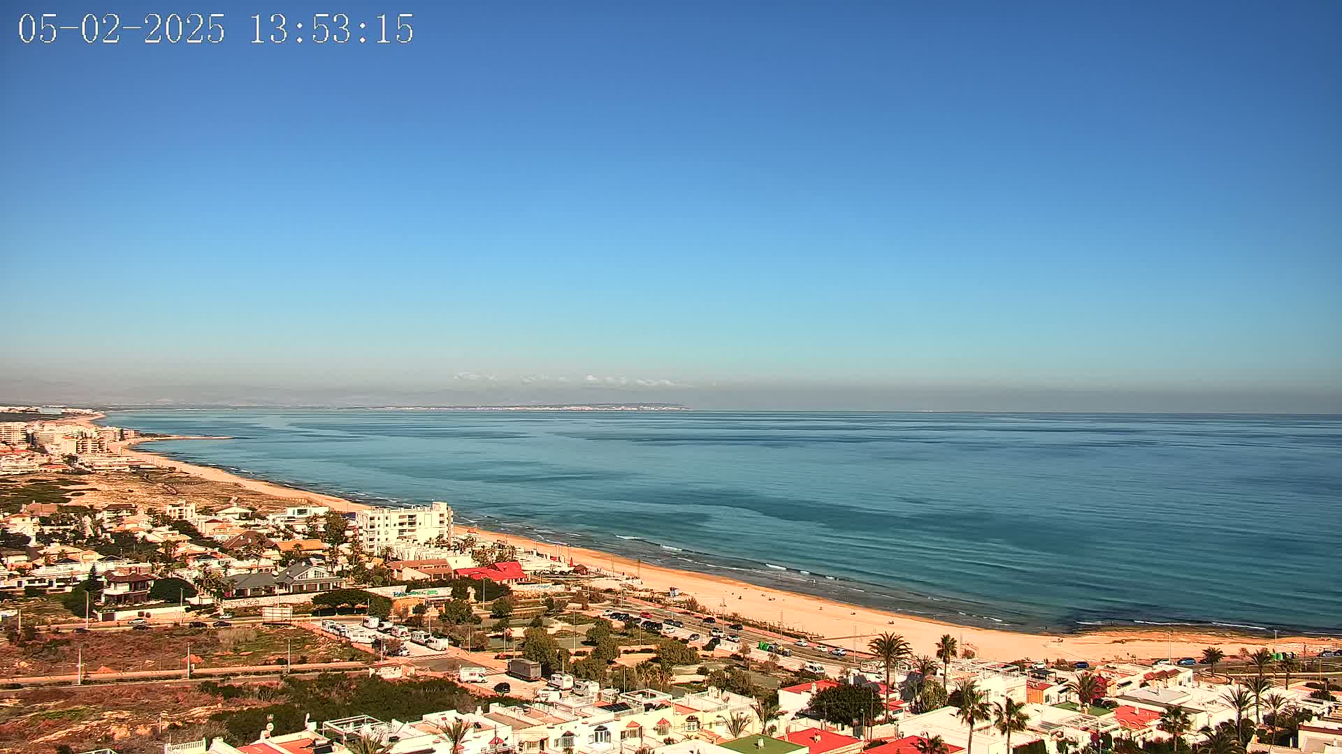 Torrevieja Playa de La Mata Beach Live Cam - Alicante, Valencia, Spain