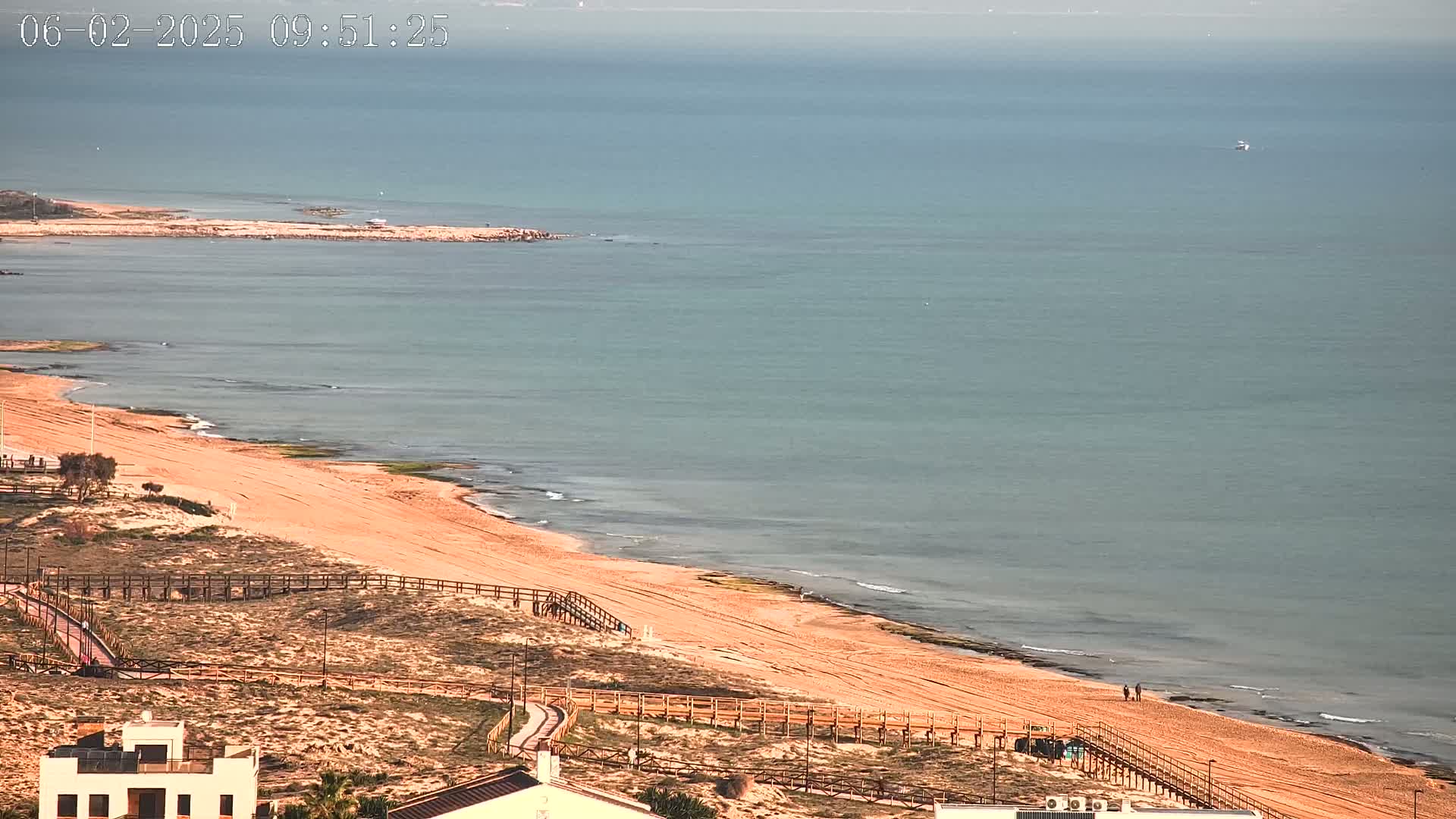 Torrevieja Playa de La Mata Beach Live Cam - Alicante, Valencia, Spain
