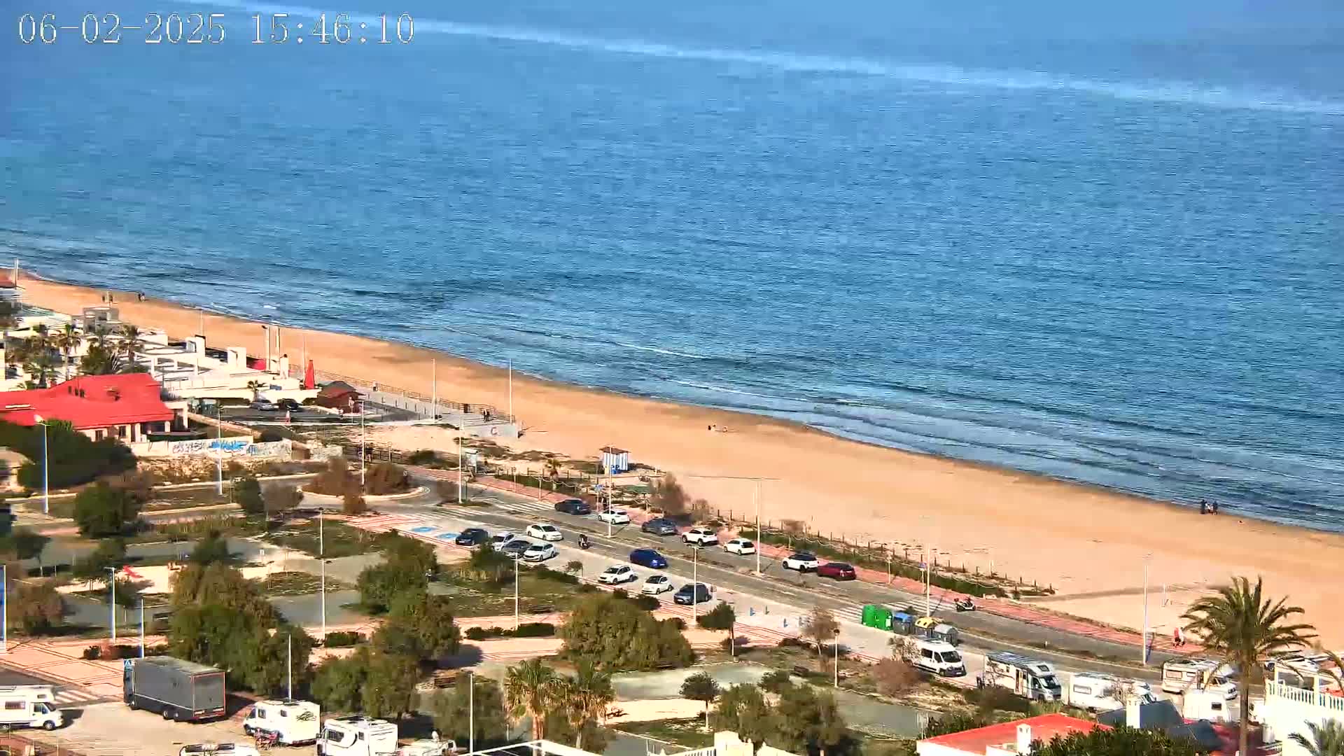 Torrevieja Playa de La Mata Beach Live Cam - Alicante, Valencia, Spain