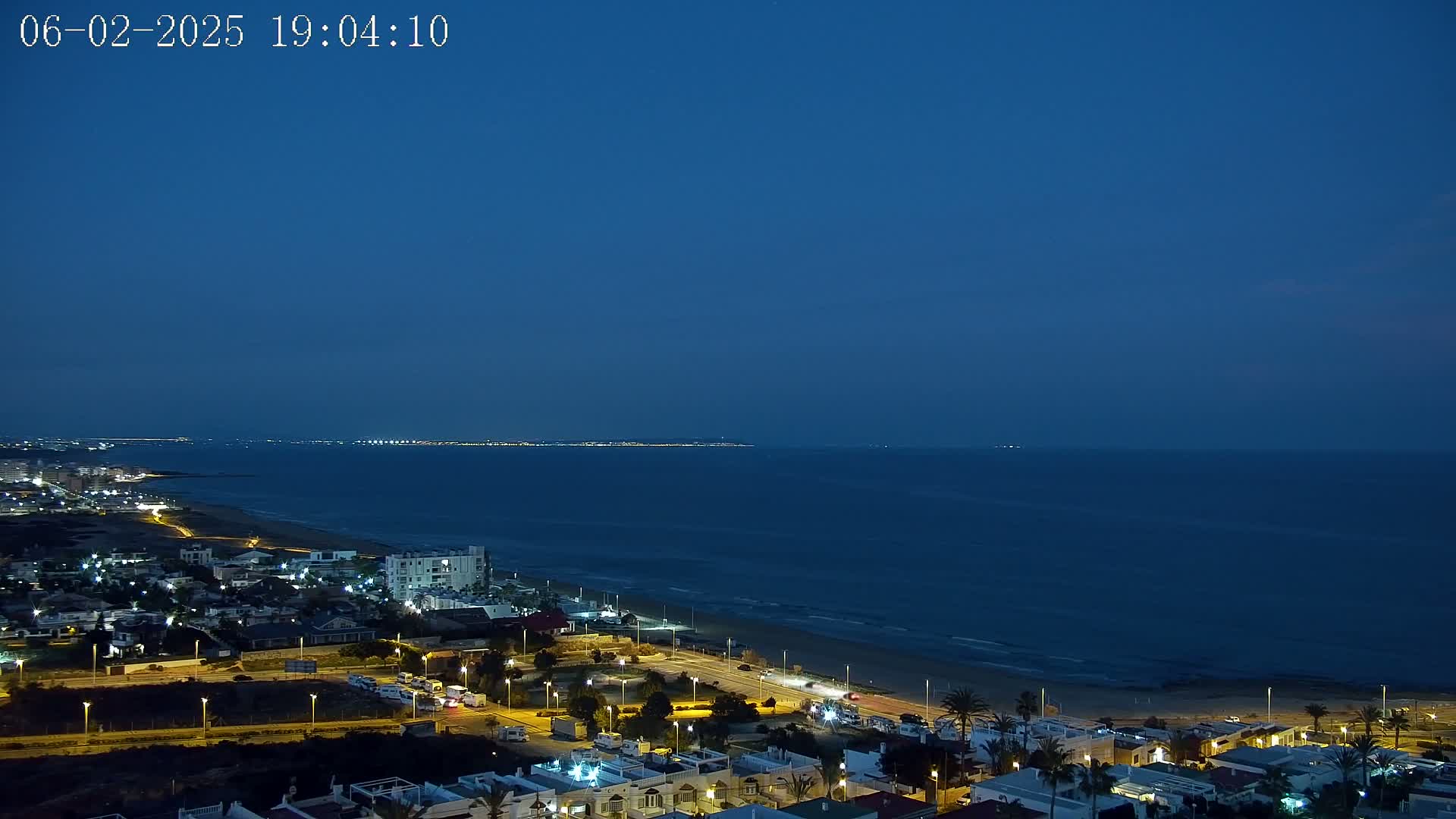 Torrevieja Playa de La Mata Beach Live Cam - Alicante, Valencia, Spain