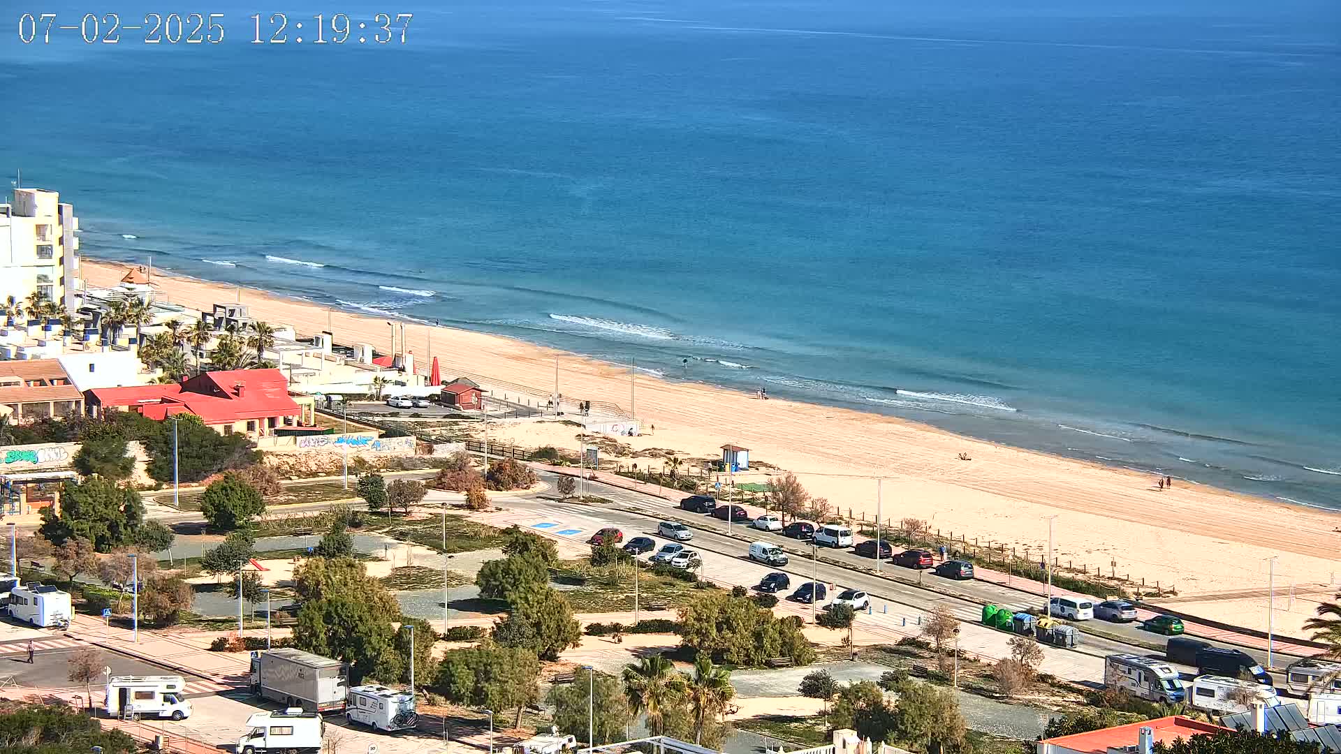 Torrevieja Playa de La Mata Beach Live Cam - Alicante, Valencia, Spain