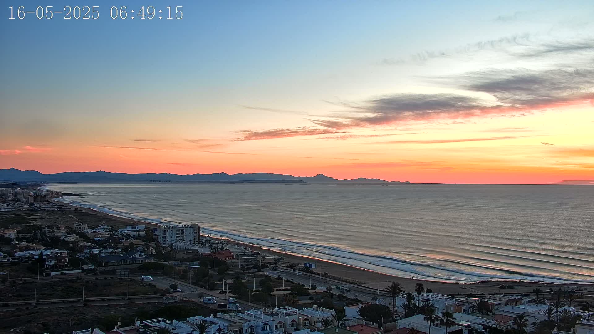 Torrevieja Playa de La Mata Beach Live Cam - Alicante, Valencia, Spain
