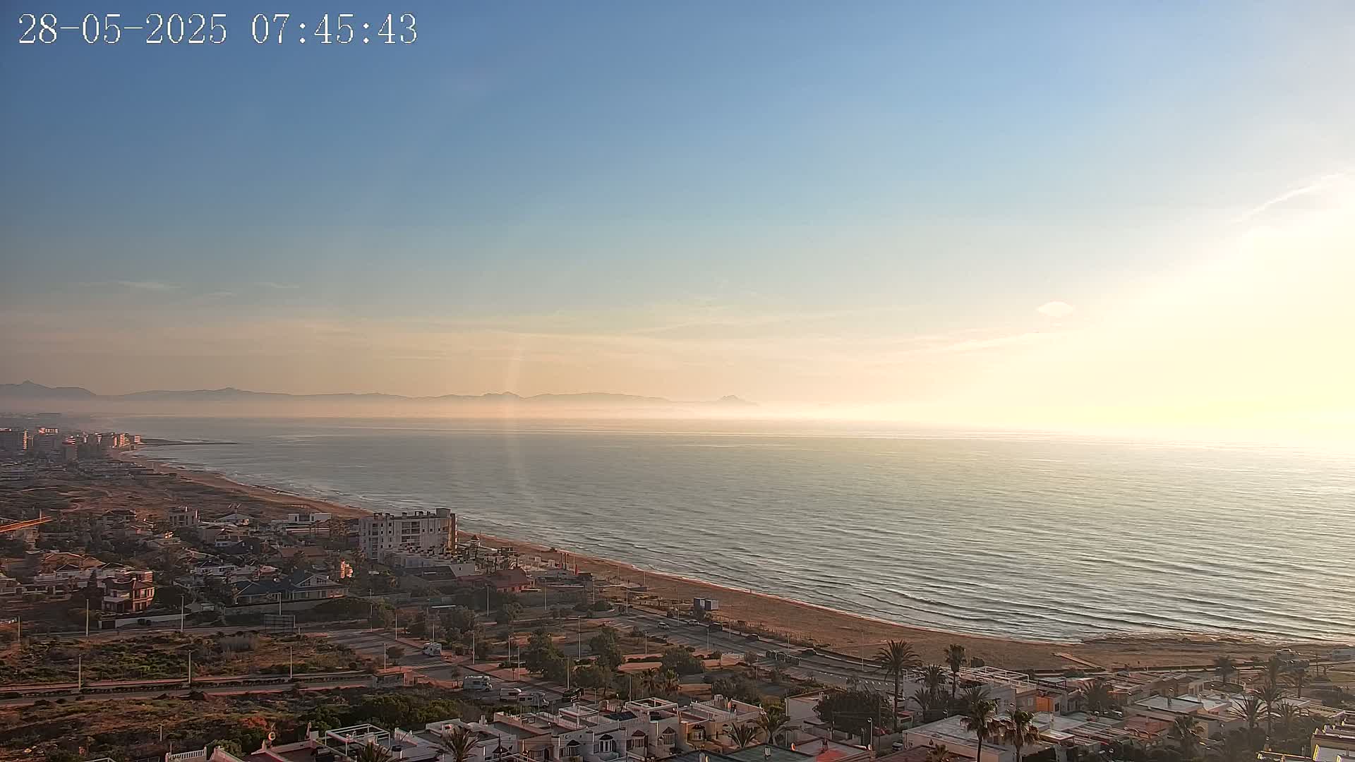 Torrevieja Playa de La Mata Beach Live Cam - Alicante, Valencia, Spain