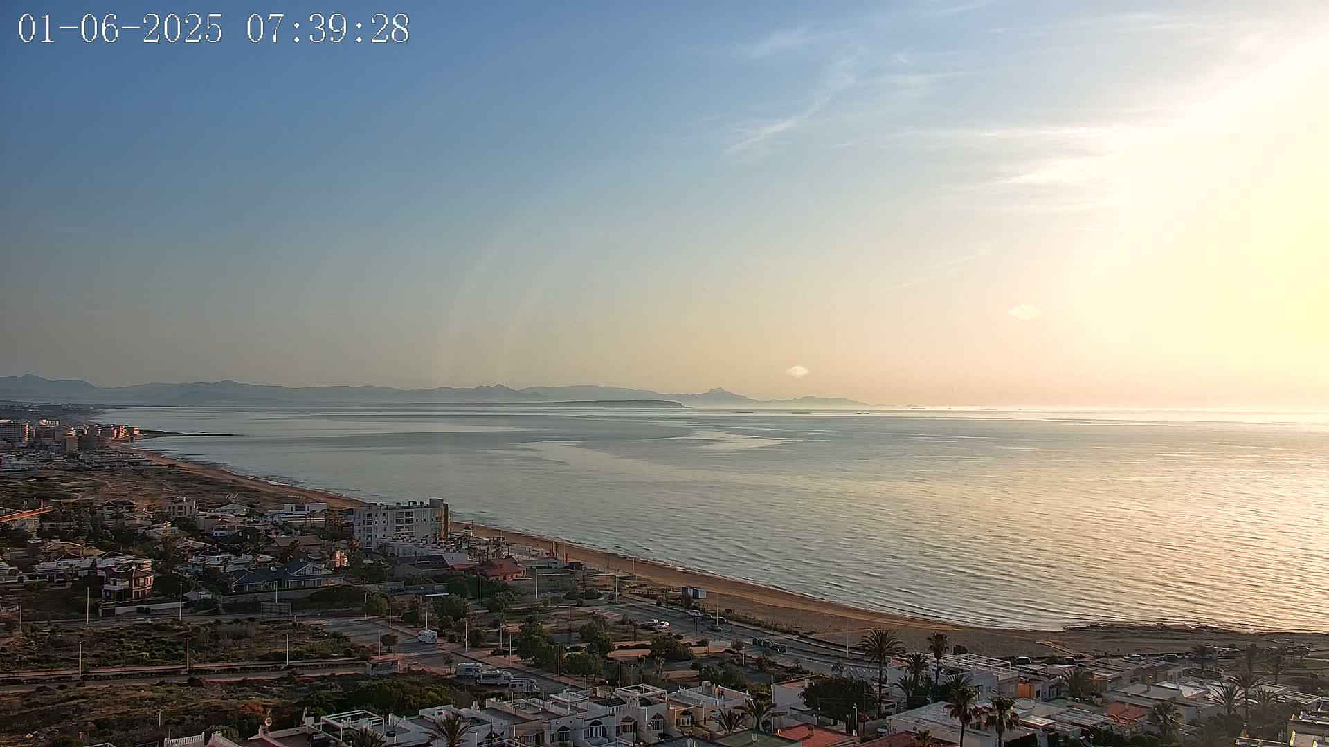 Torrevieja Playa de La Mata Beach Live Cam - Alicante, Valencia, Spain