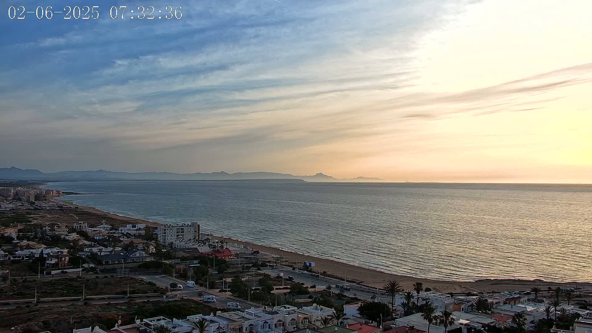 Torrevieja Playa de La Mata Beach Live Cam - Alicante, Valencia, Spain