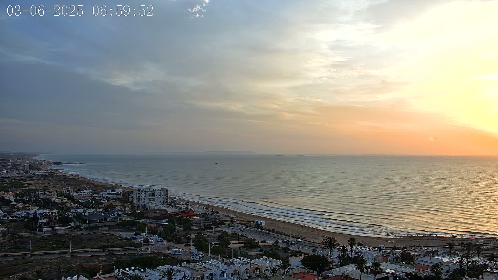 Torrevieja Playa de La Mata Beach Live Cam - Alicante, Valencia, Spain