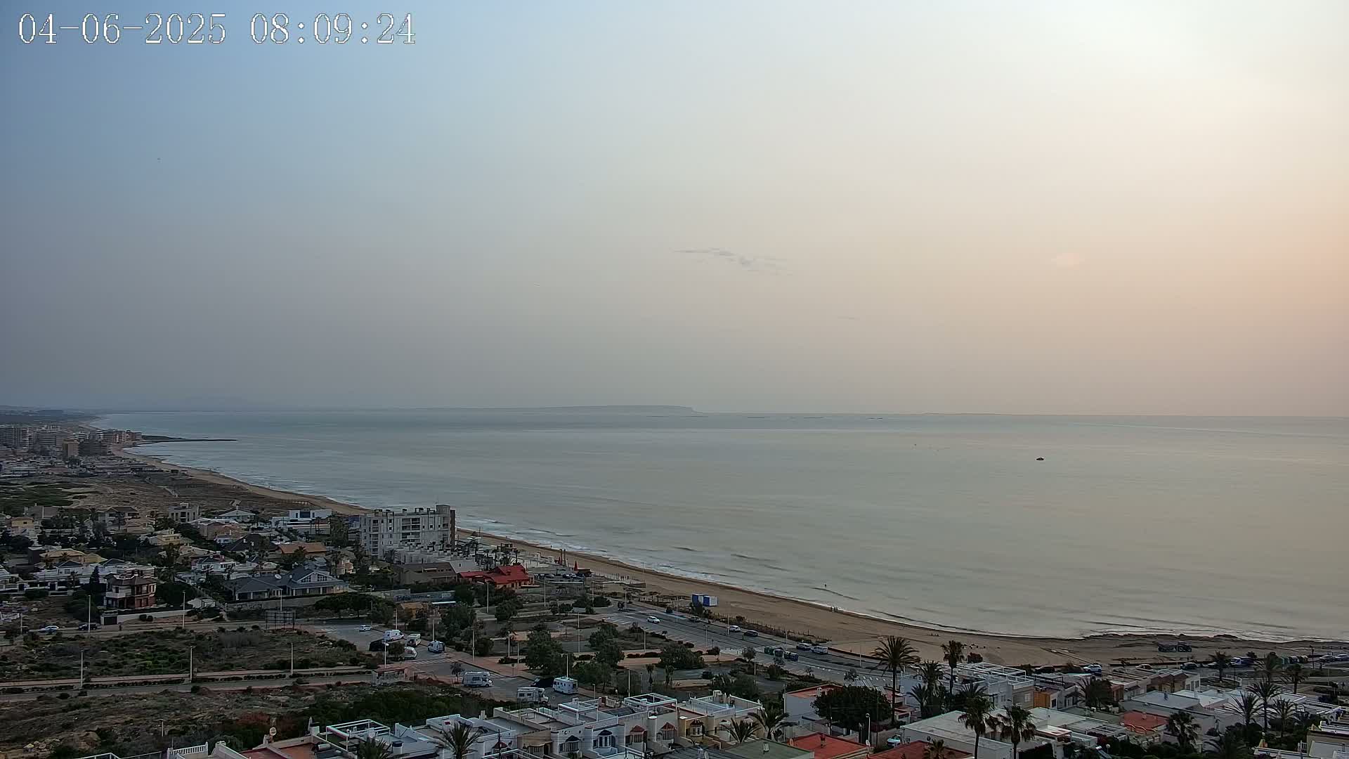 Torrevieja Playa de La Mata Beach Live Cam - Alicante, Valencia, Spain