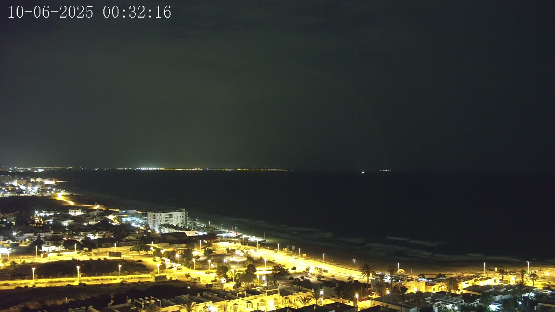 Torrevieja Playa de La Mata Beach Live Cam - Alicante, Valencia, Spain