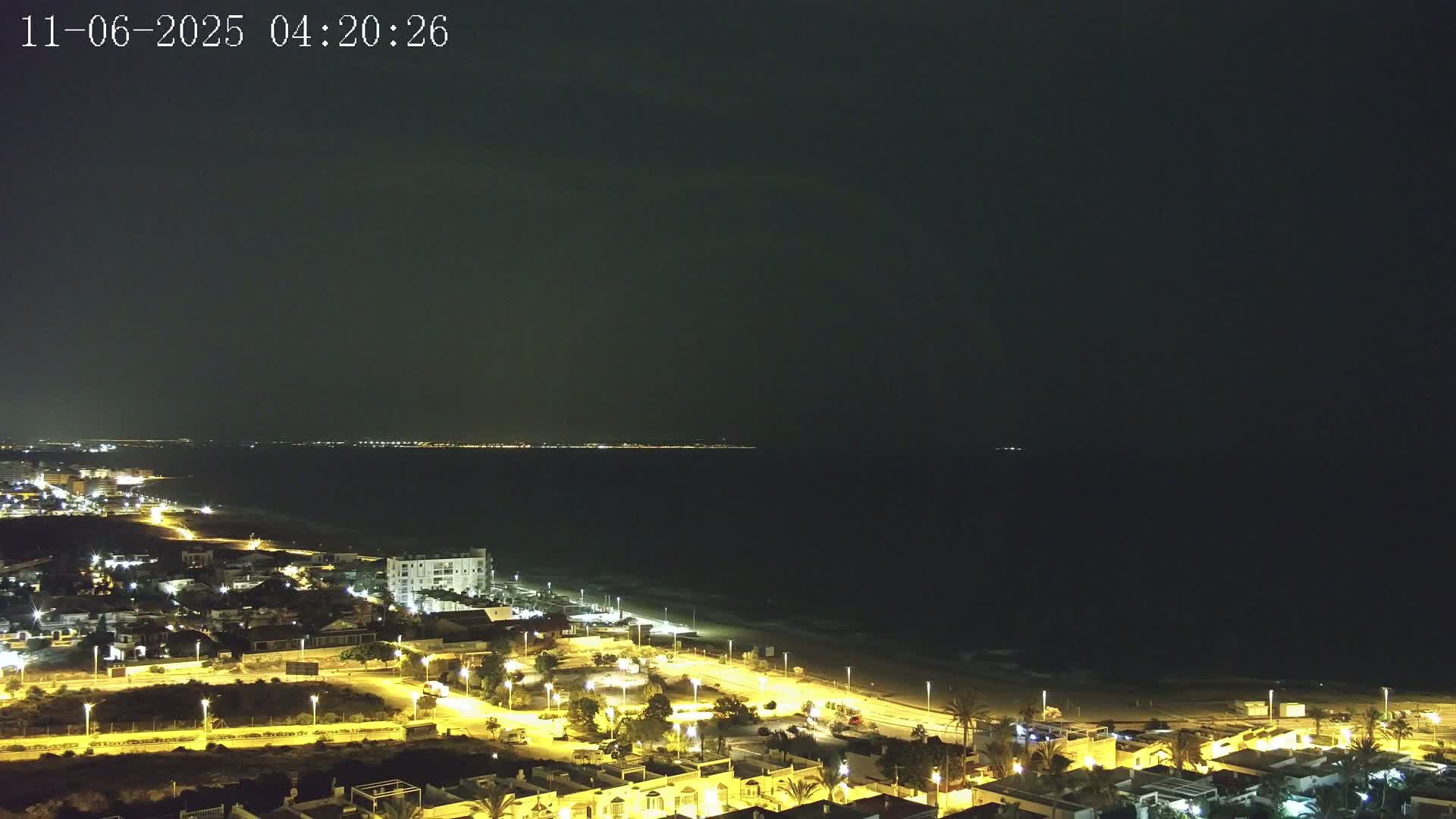 Torrevieja Playa de La Mata Beach Live Cam - Alicante, Valencia, Spain