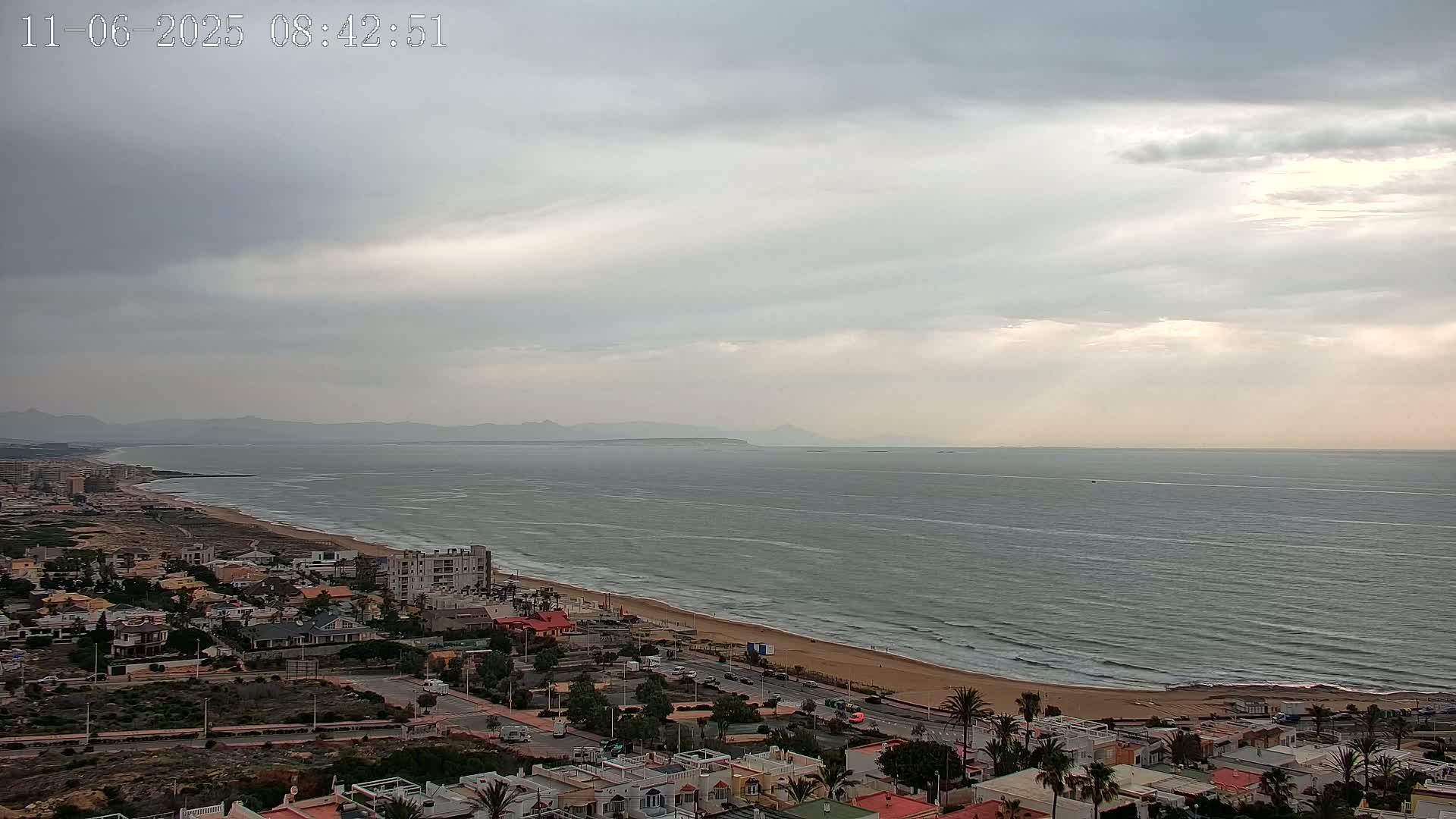 Torrevieja Playa de La Mata Beach Live Cam - Alicante, Valencia, Spain