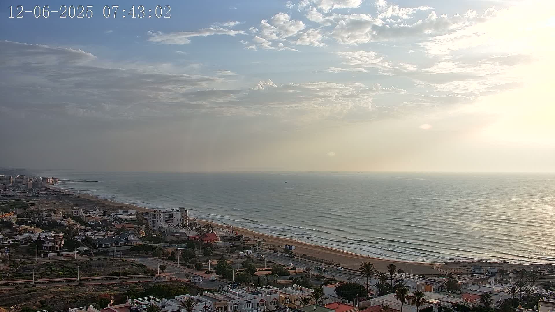 Torrevieja Playa de La Mata Beach Live Cam - Alicante, Valencia, Spain