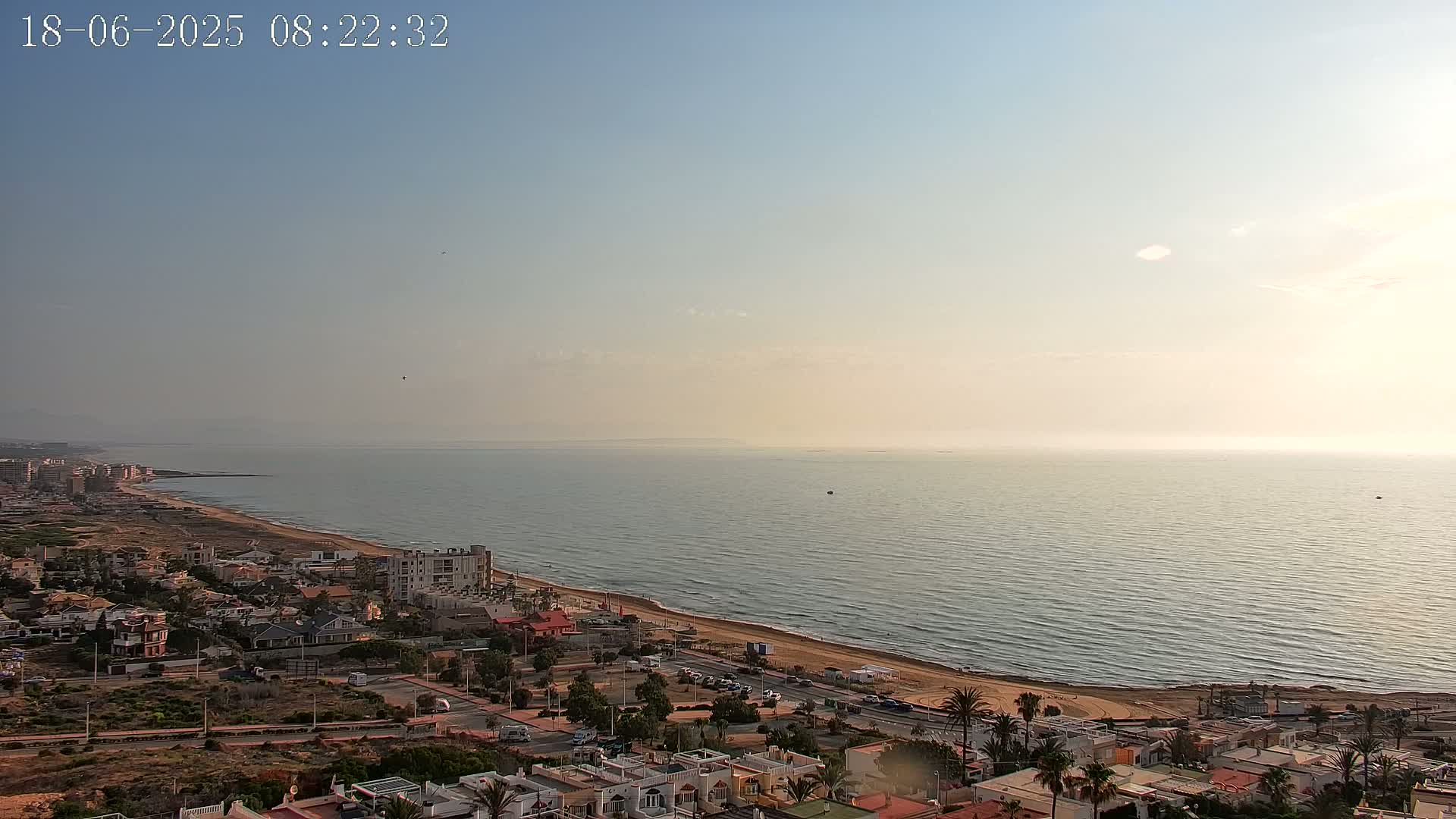 Torrevieja Playa de La Mata Beach Live Cam - Alicante, Valencia, Spain