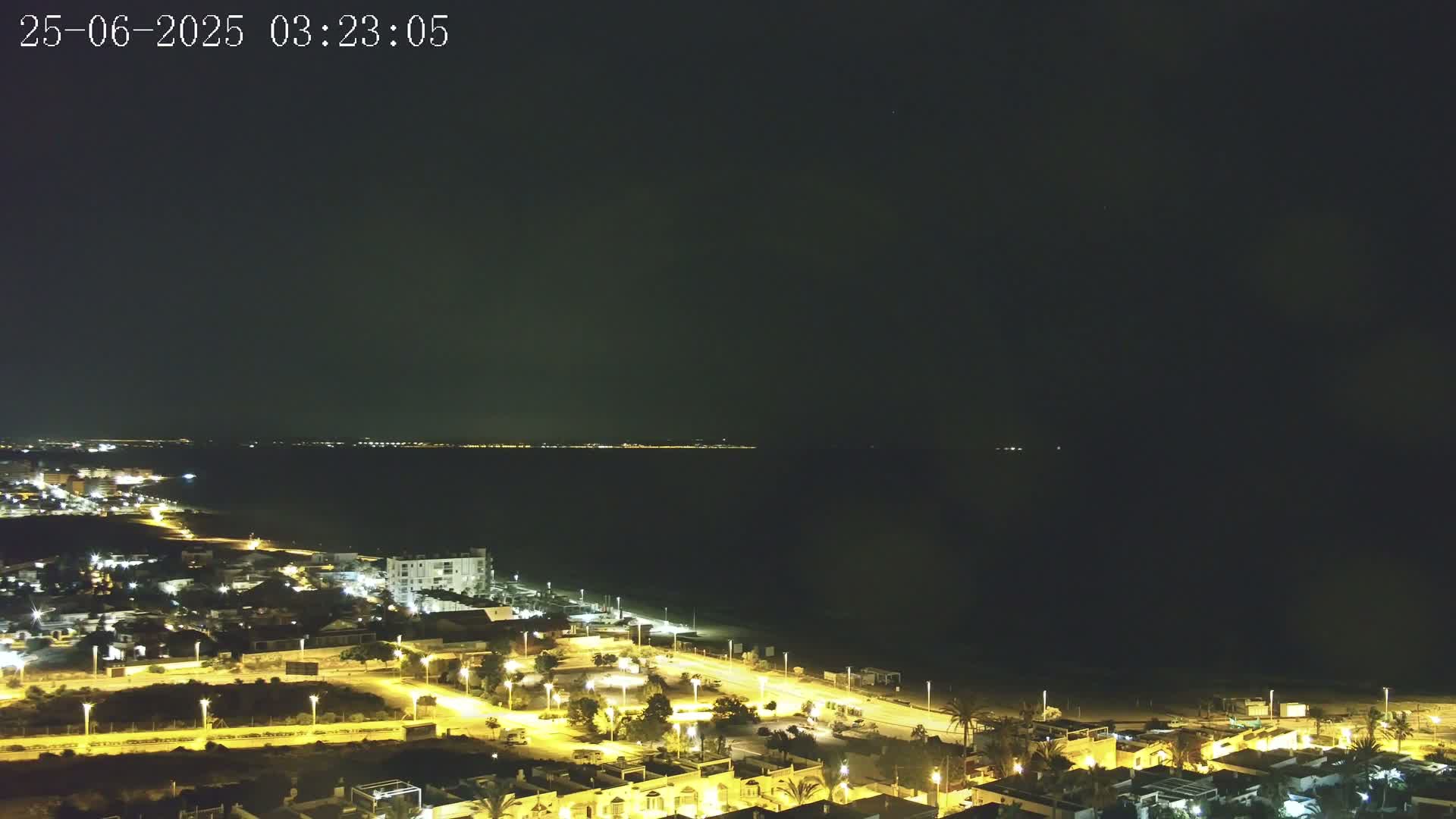 Torrevieja Playa de La Mata Beach Live Cam - Alicante, Valencia, Spain