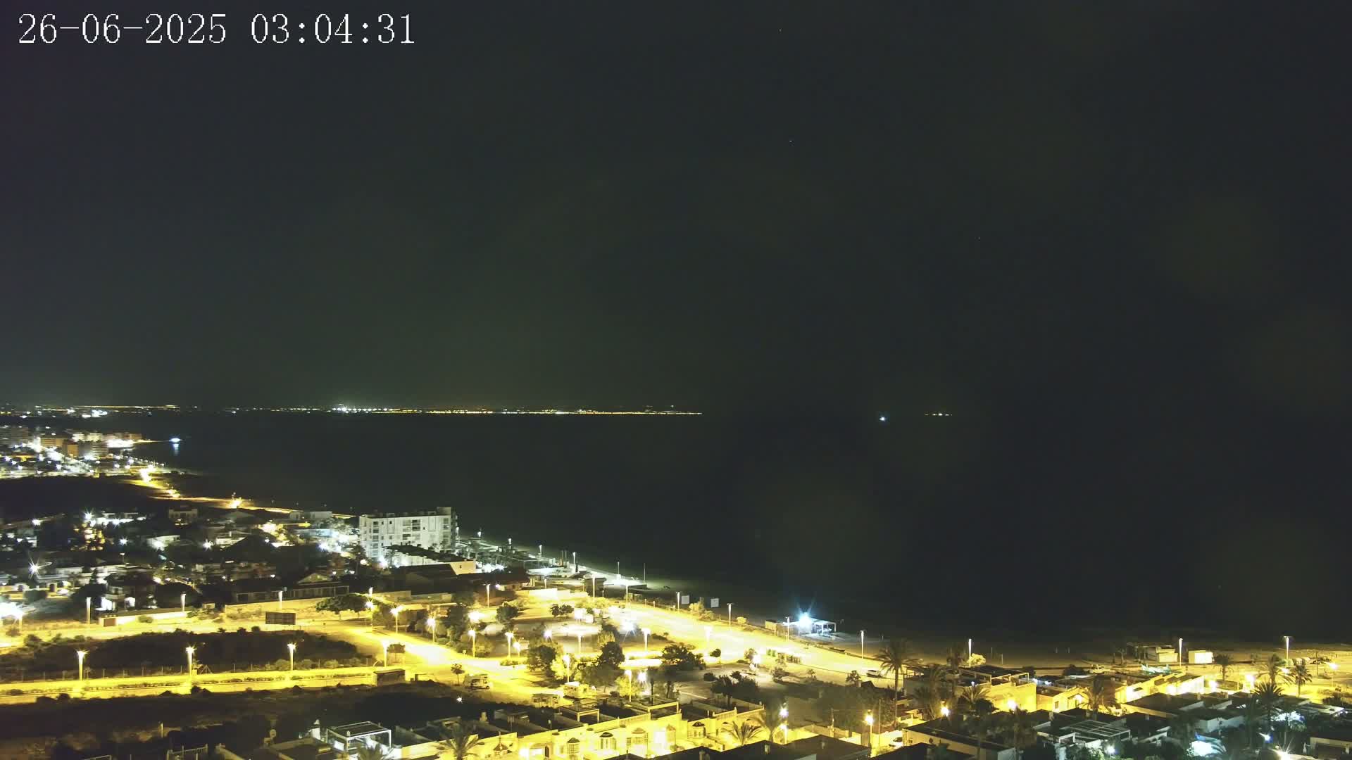 Torrevieja Playa de La Mata Beach Live Cam - Alicante, Valencia, Spain