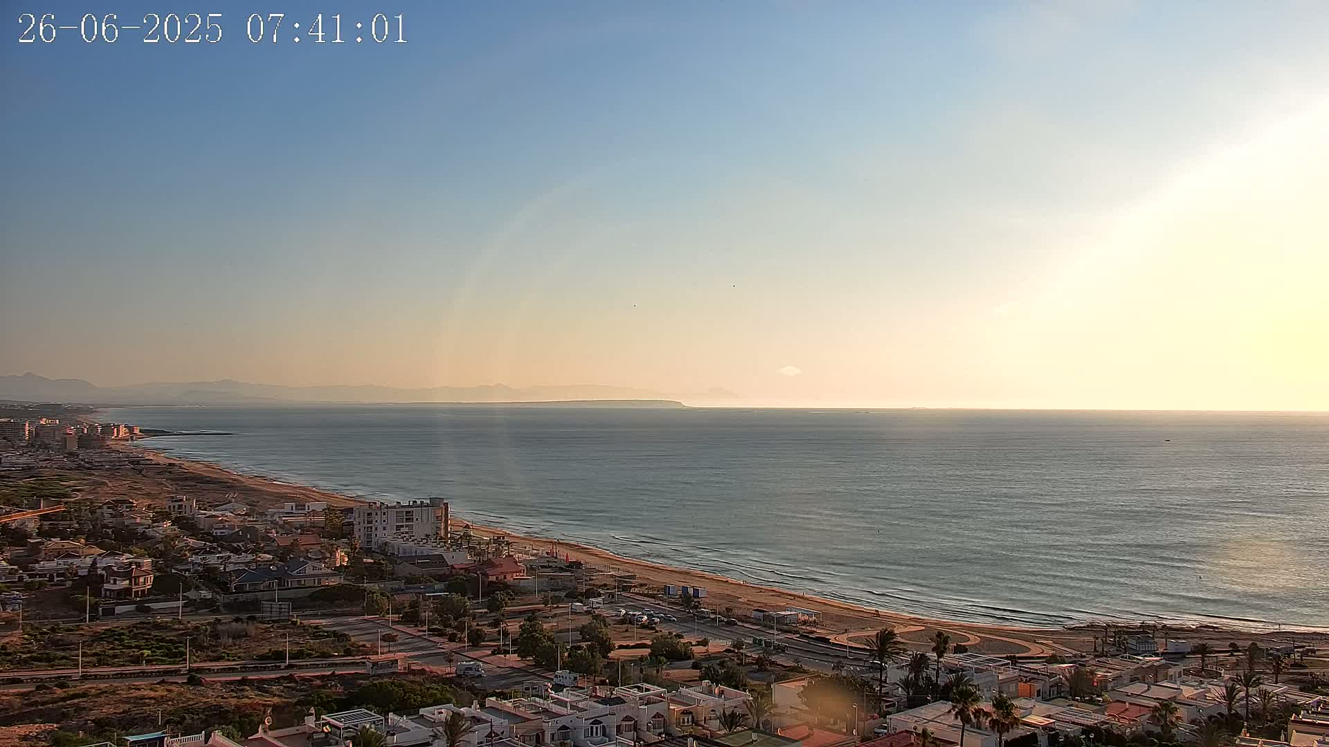 Torrevieja Playa de La Mata Beach Live Cam - Alicante, Valencia, Spain