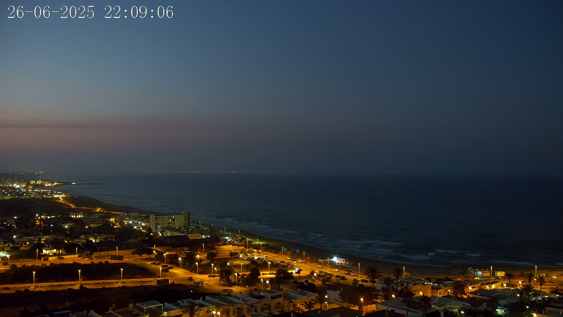 Torrevieja Playa de La Mata Beach Live Cam - Alicante, Valencia, Spain