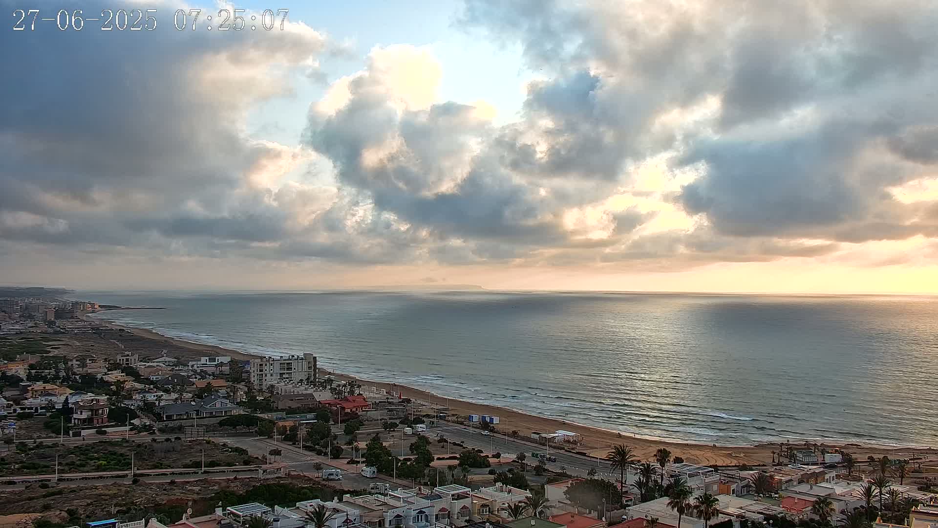 Torrevieja Playa de La Mata Beach Live Cam - Alicante, Valencia, Spain