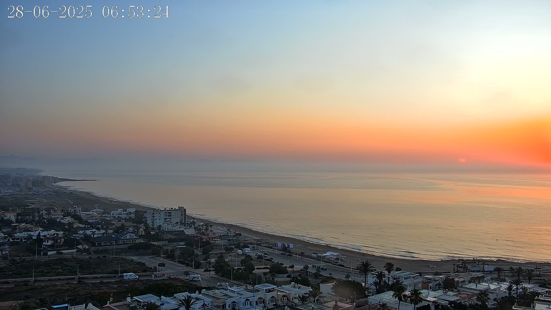 Torrevieja Playa de La Mata Beach Live Cam - Alicante, Valencia, Spain