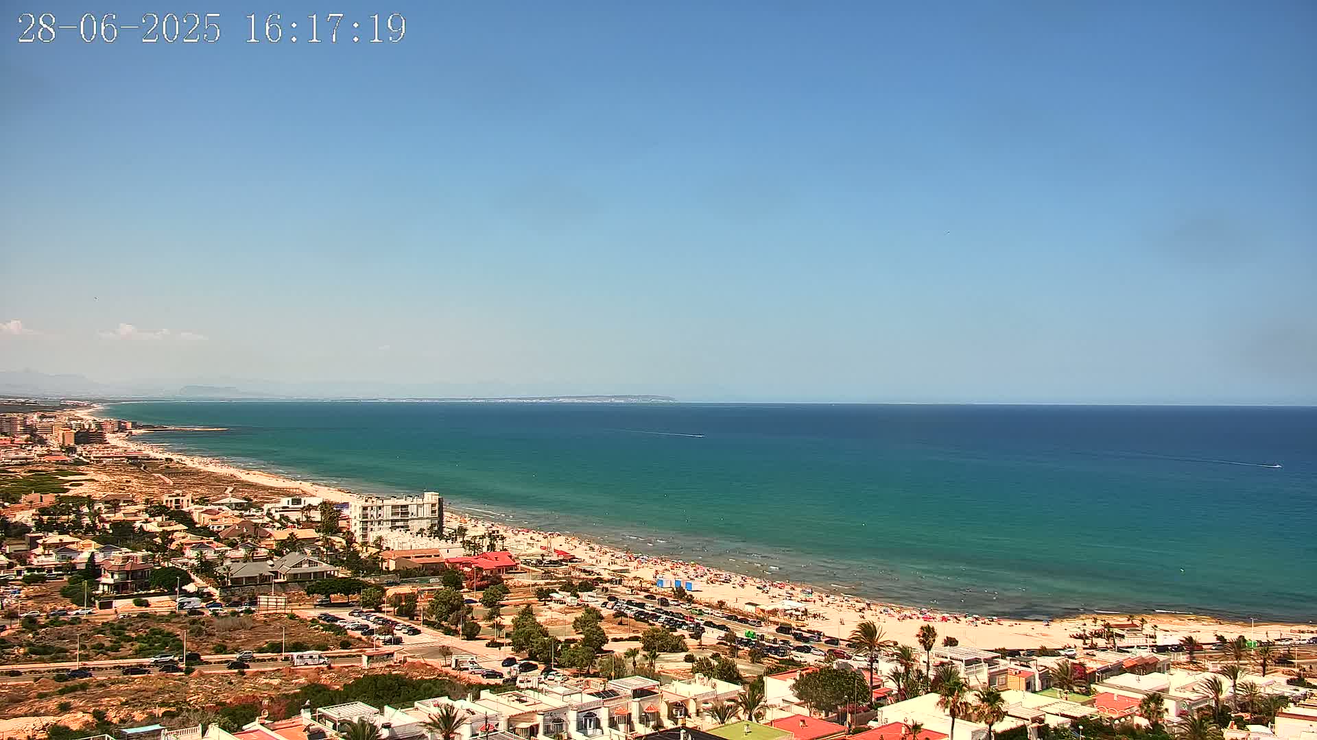 Torrevieja Playa de La Mata Beach Live Cam - Alicante, Valencia, Spain