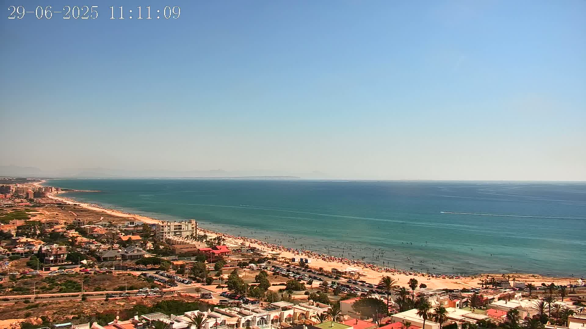 Torrevieja Playa de La Mata Beach Live Cam - Alicante, Valencia, Spain