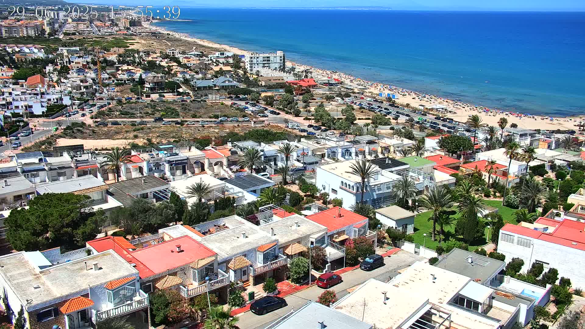 Torrevieja Playa de La Mata Beach Live Cam - Alicante, Valencia, Spain