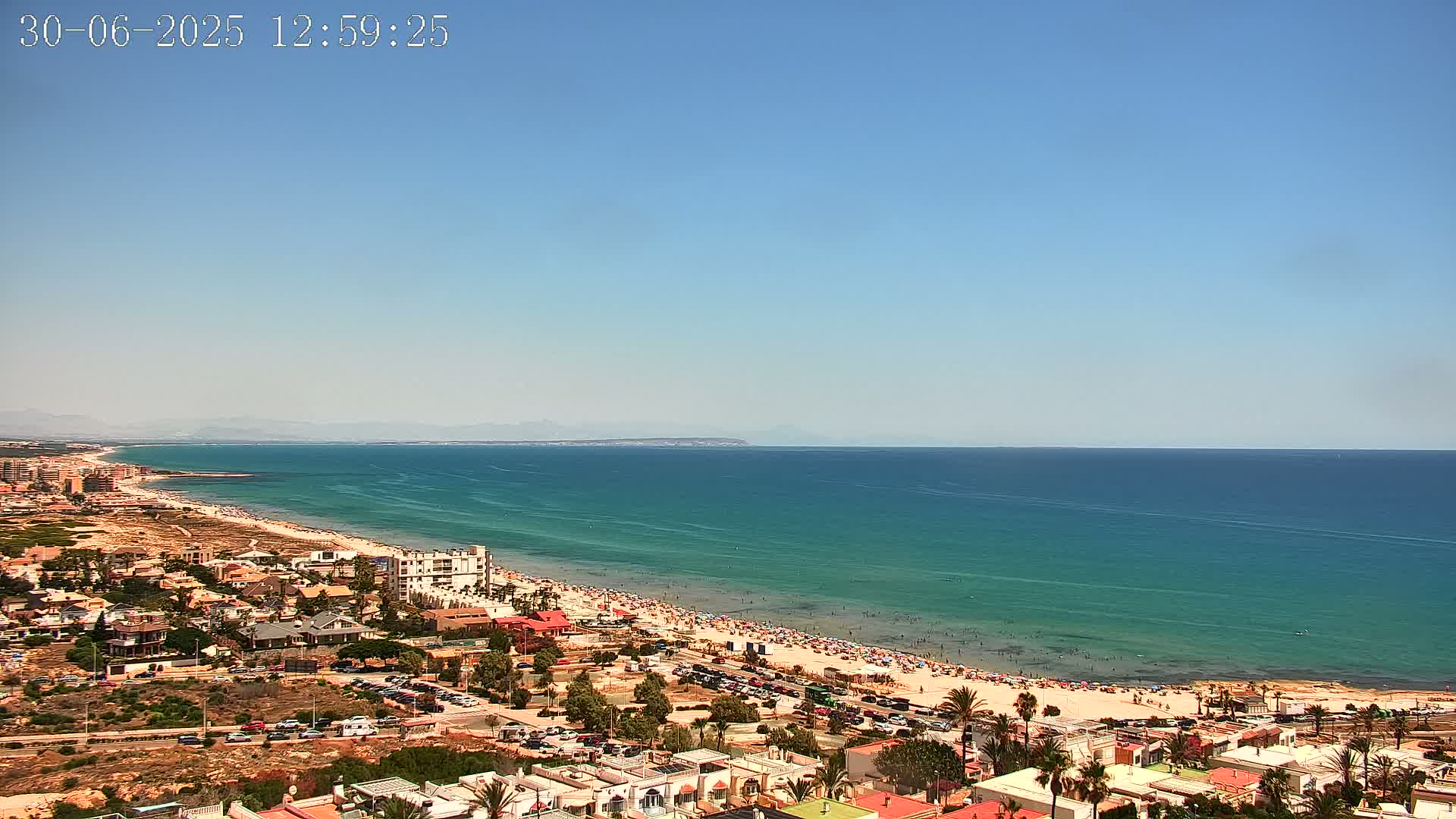 Torrevieja Playa de La Mata Beach Live Cam - Alicante, Valencia, Spain
