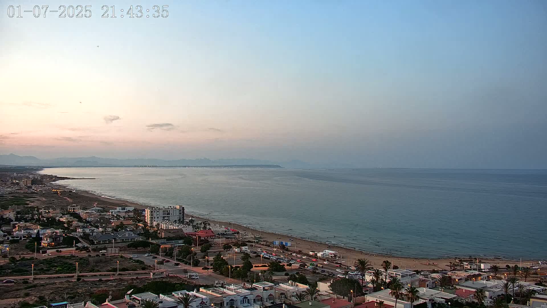 Torrevieja Playa de La Mata Beach Live Cam - Alicante, Valencia, Spain