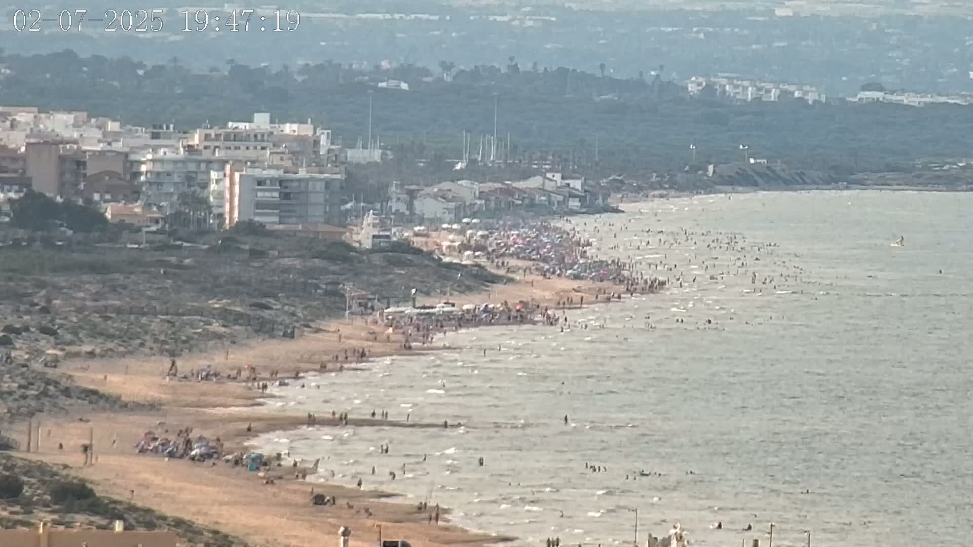 Torrevieja Playa de La Mata Beach Live Cam - Alicante, Valencia, Spain