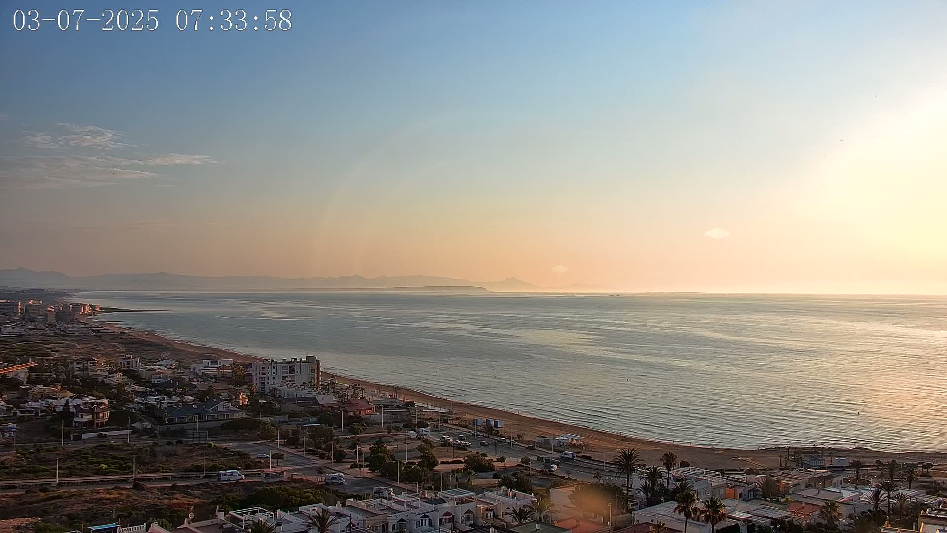 Torrevieja Playa de La Mata Beach Live Cam - Alicante, Valencia, Spain