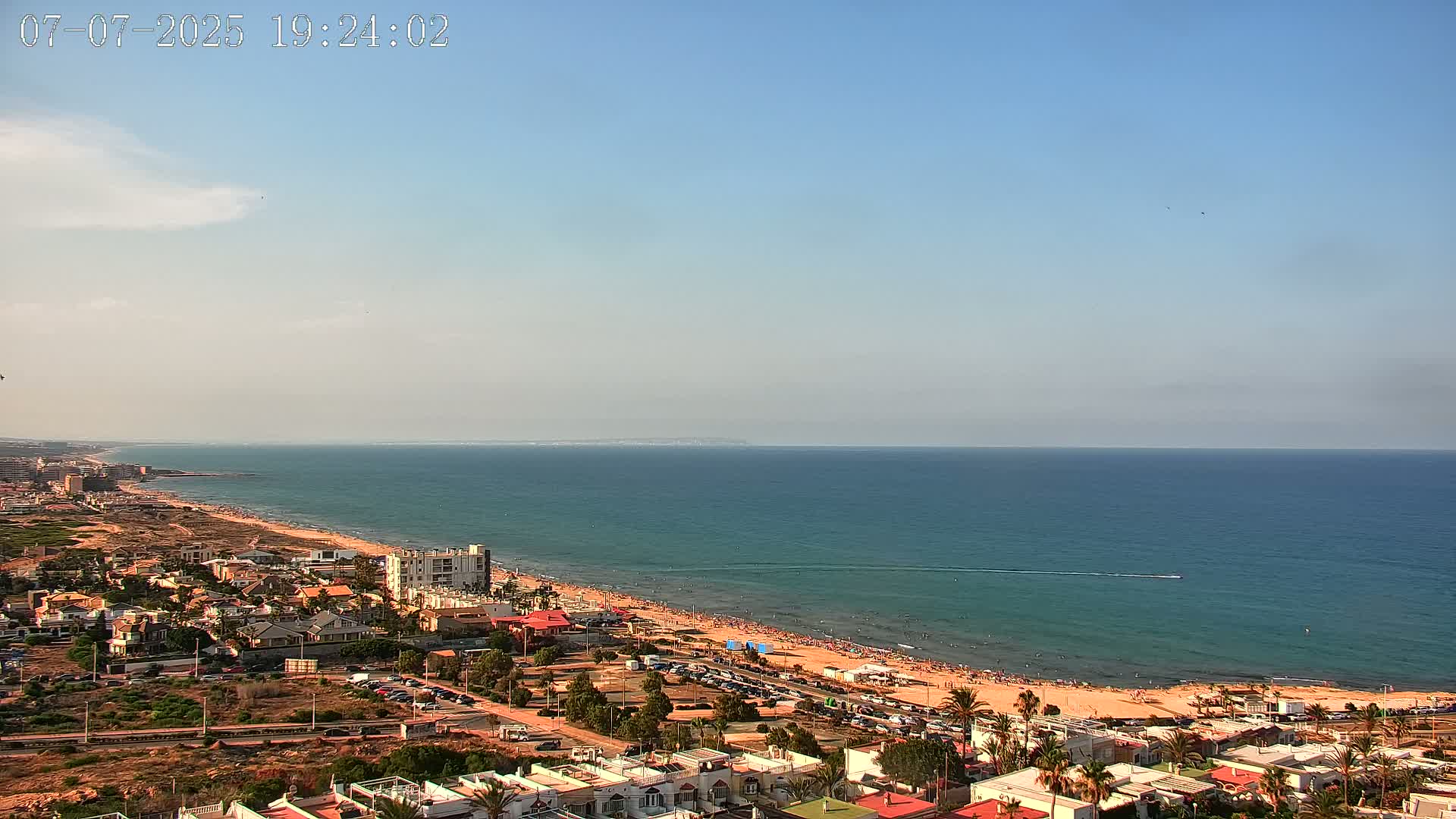 Torrevieja Playa de La Mata Beach Live Cam - Alicante, Valencia, Spain