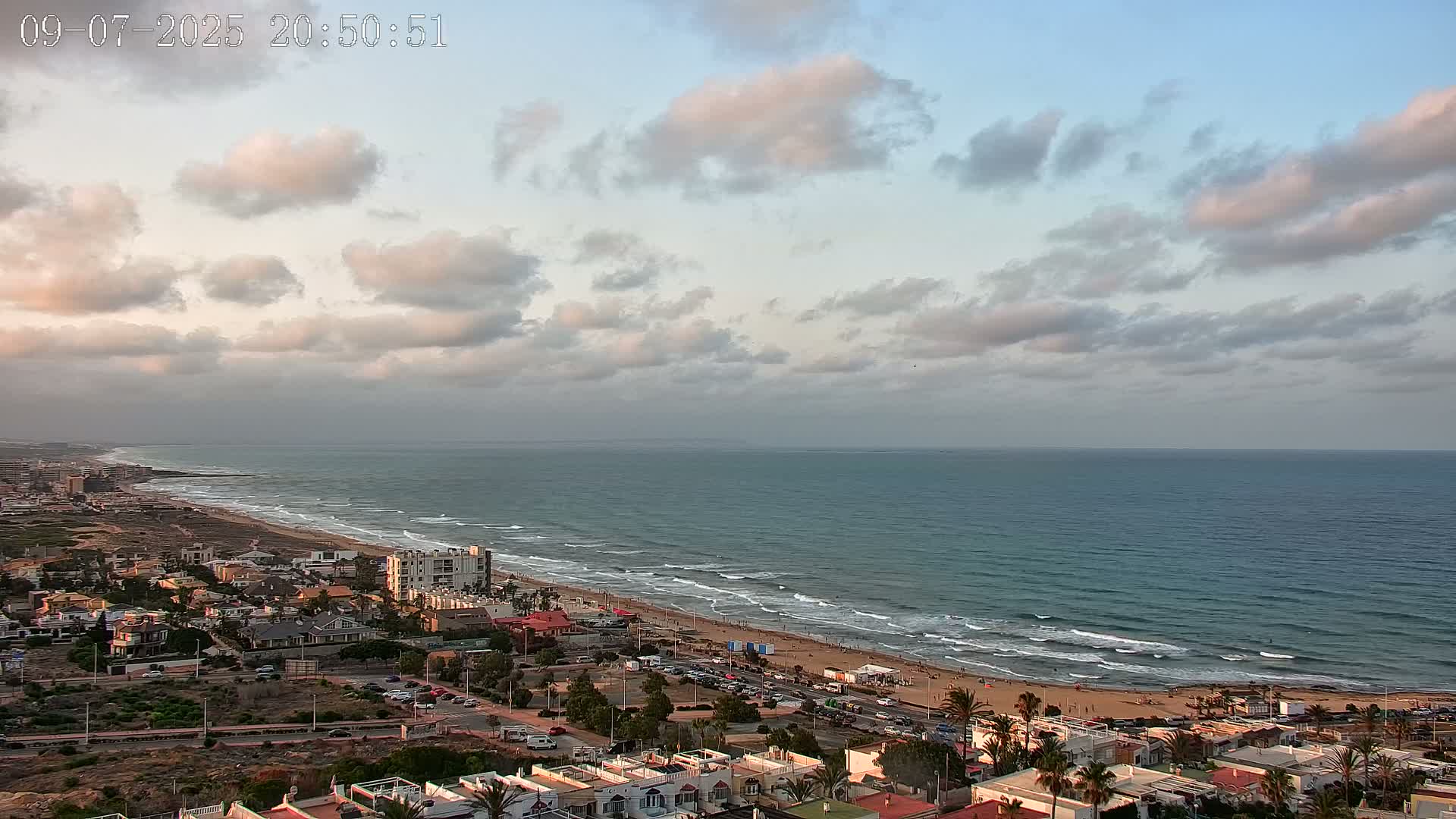 Torrevieja Playa de La Mata Beach Live Cam - Alicante, Valencia, Spain