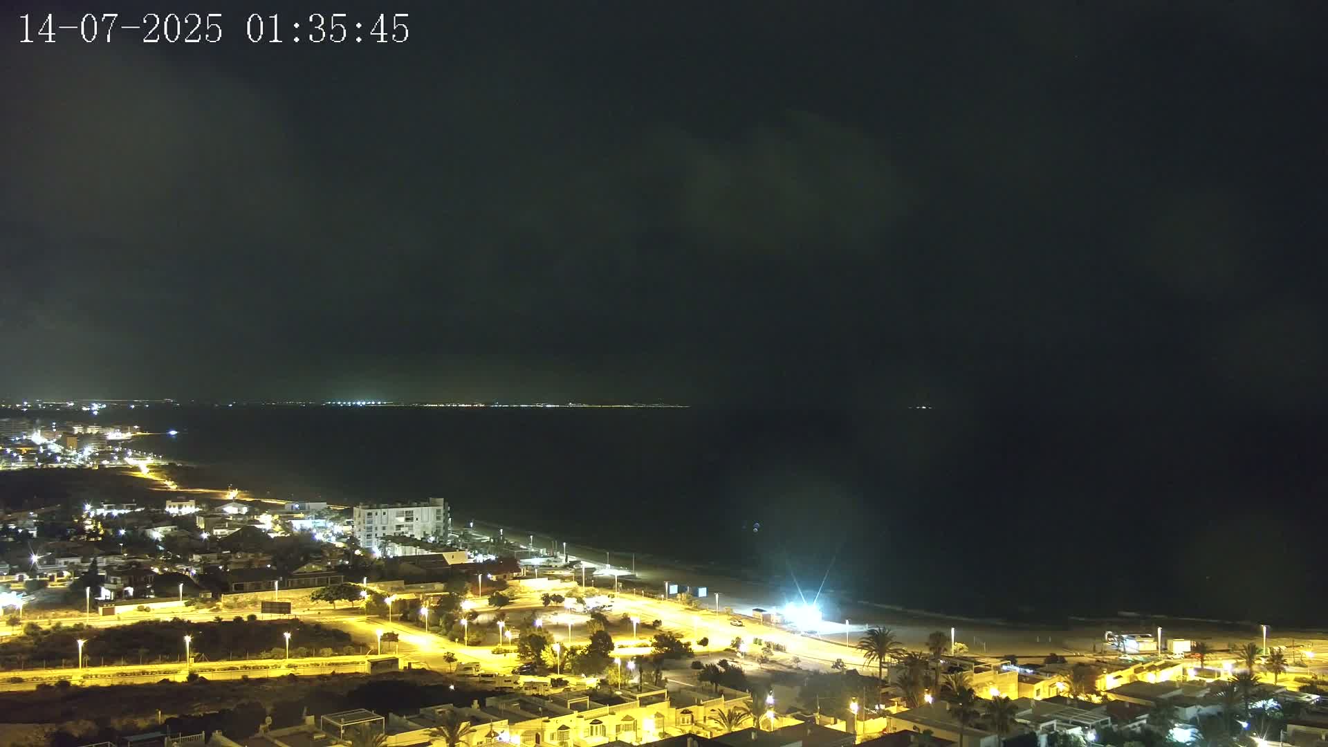 Torrevieja Playa de La Mata Beach Live Cam - Alicante, Valencia, Spain