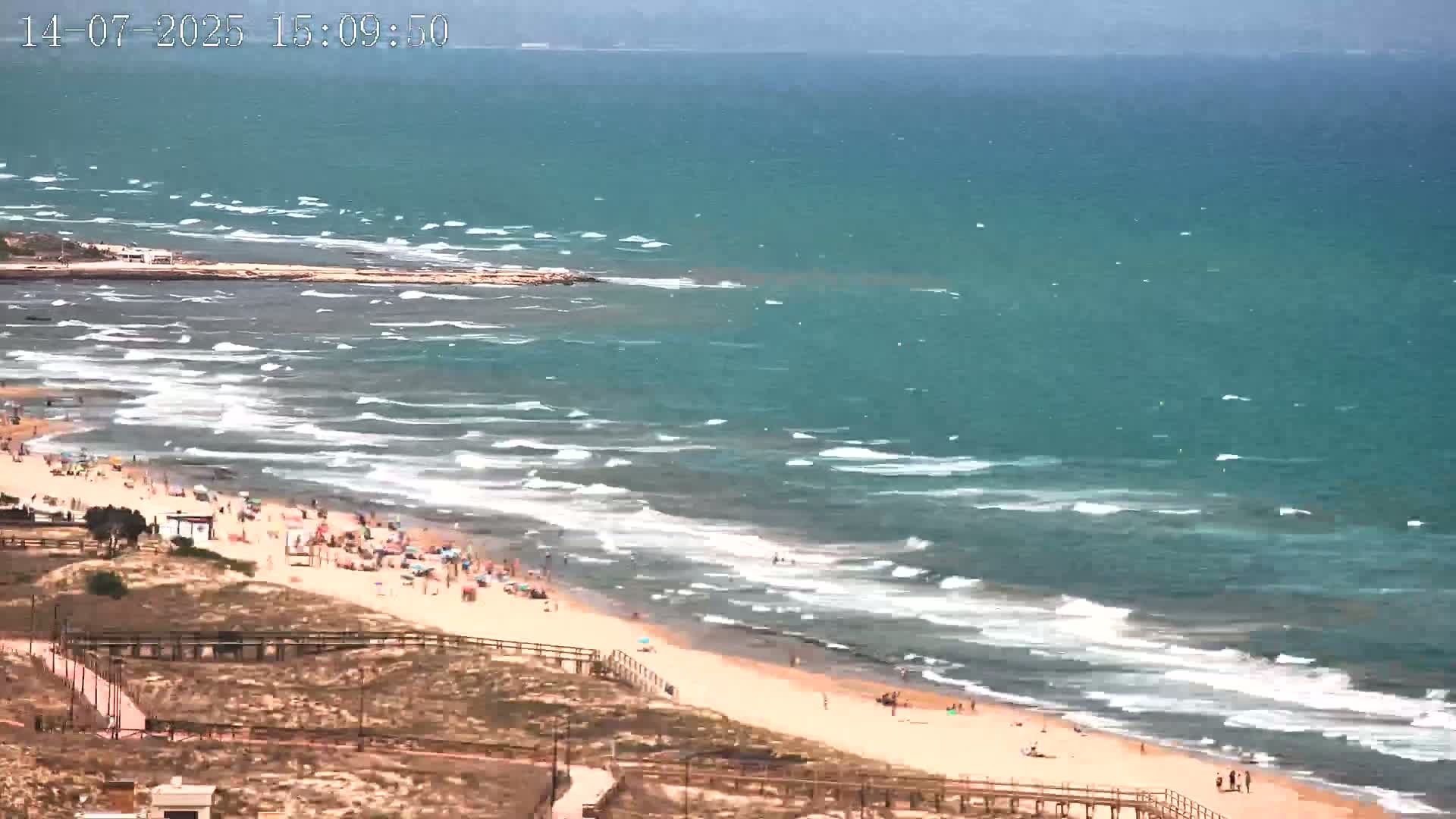 Torrevieja Playa de La Mata Beach Live Cam - Alicante, Valencia, Spain