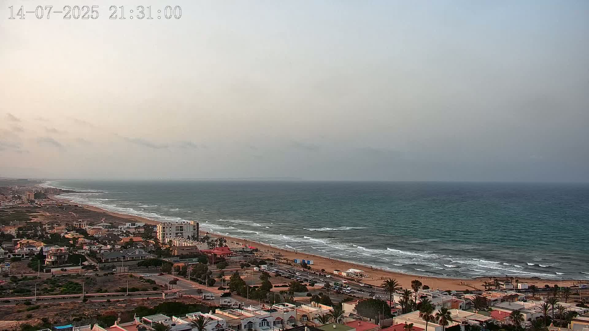 Torrevieja Playa de La Mata Beach Live Cam - Alicante, Valencia, Spain