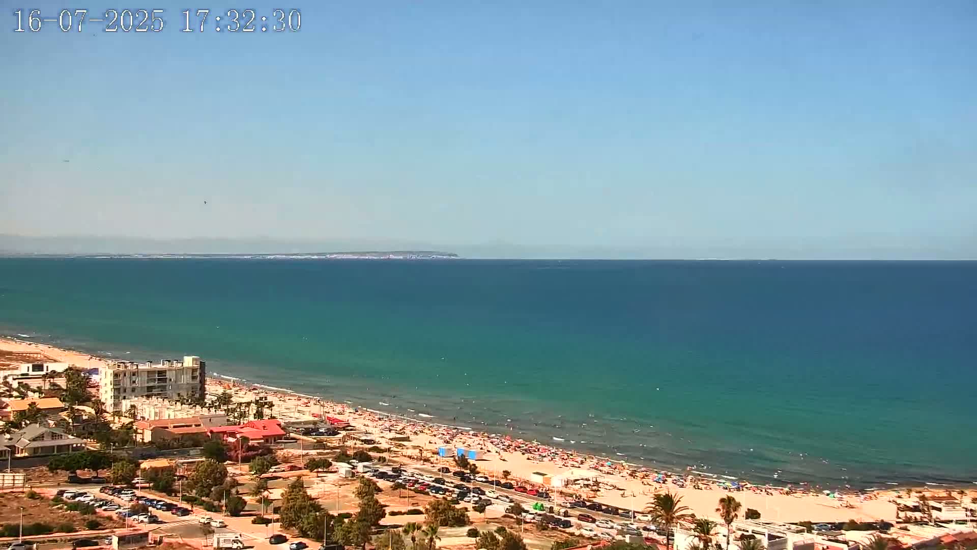 Torrevieja Playa de La Mata Beach Live Cam - Alicante, Valencia, Spain