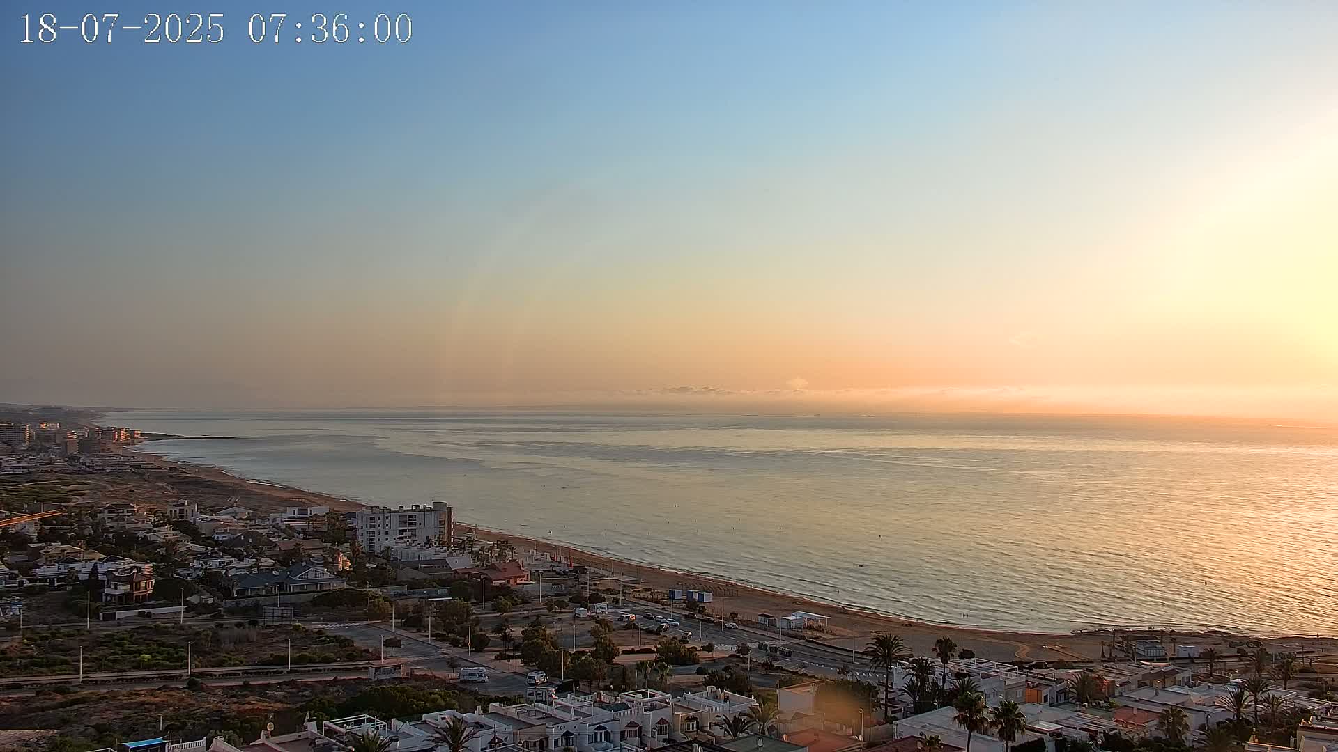 Torrevieja Playa de La Mata Beach Live Cam - Alicante, Valencia, Spain