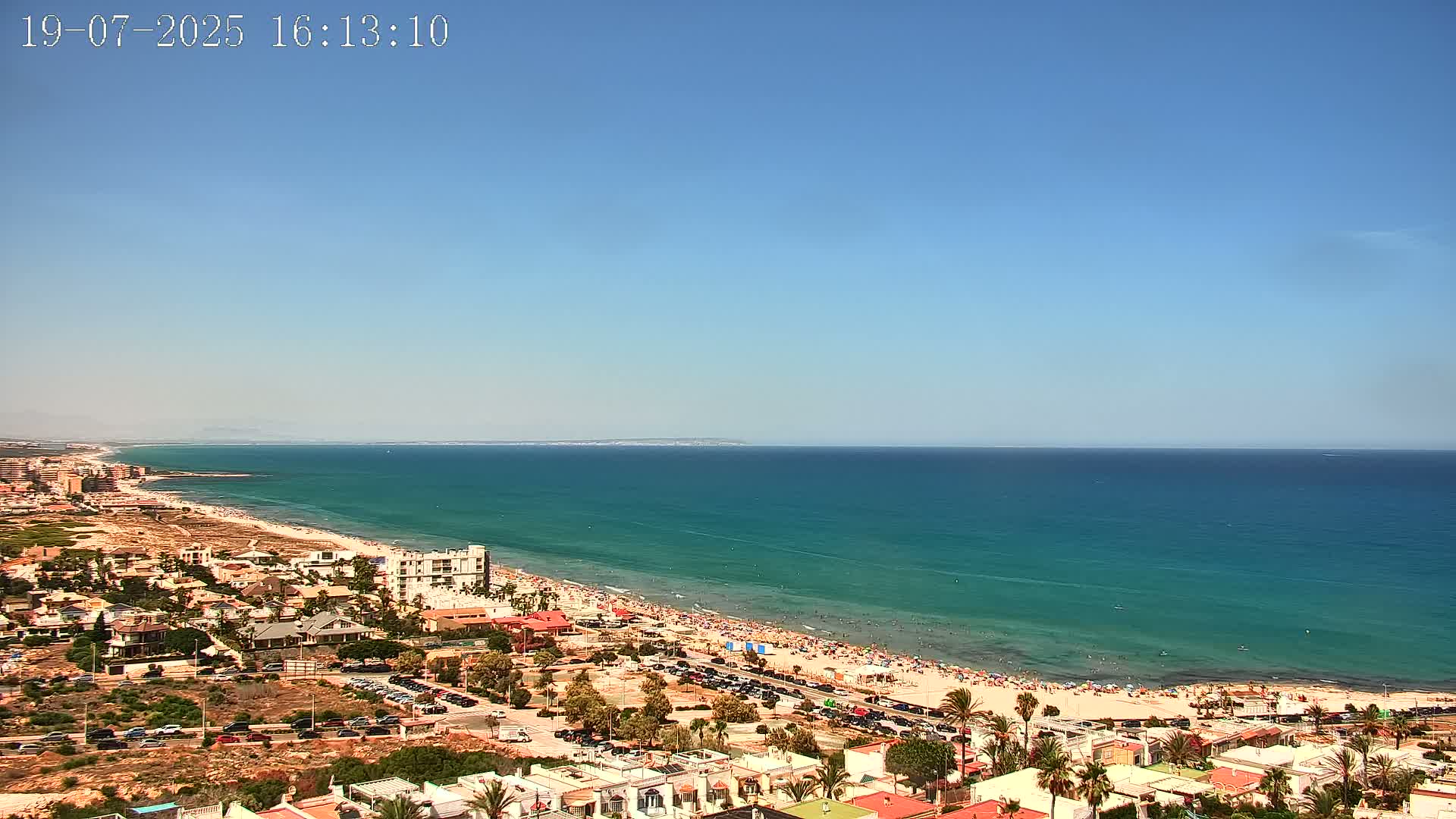 Torrevieja Playa de La Mata Beach Live Cam - Alicante, Valencia, Spain
