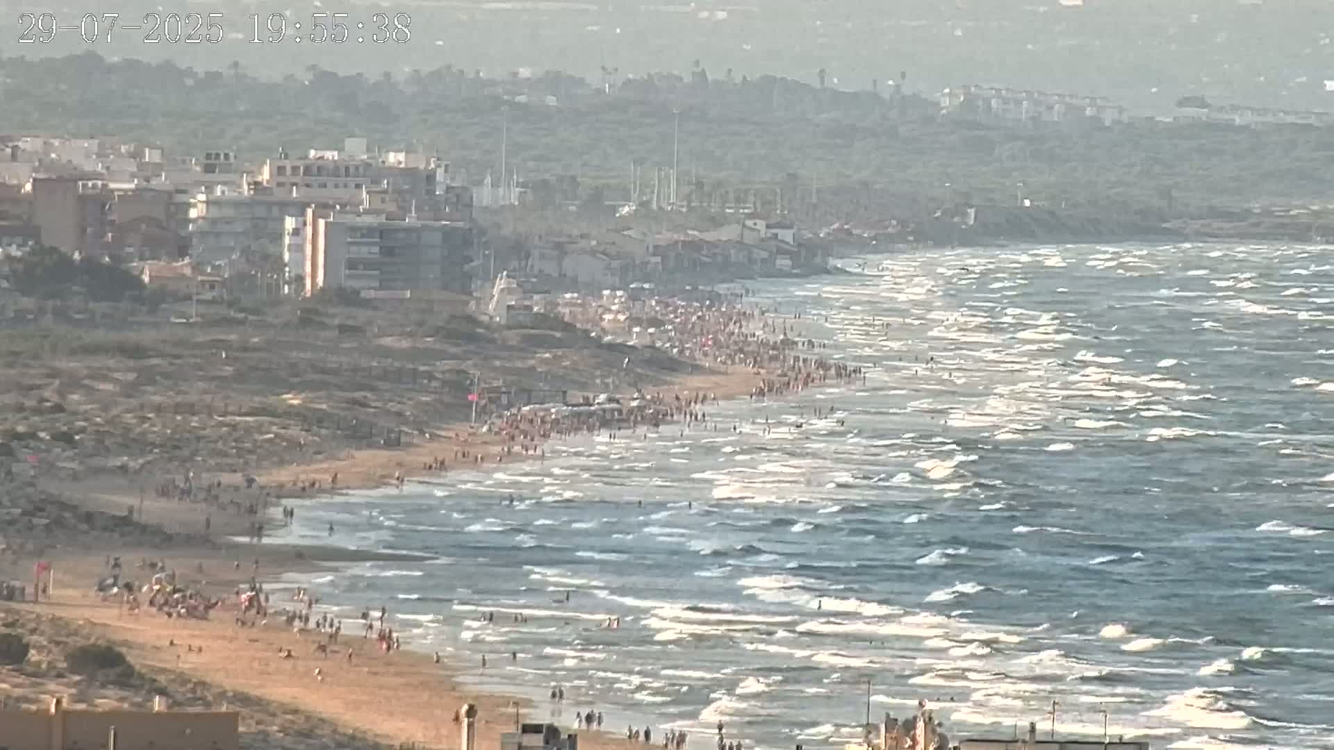 Torrevieja Playa de La Mata Beach Live Cam - Alicante, Valencia, Spain