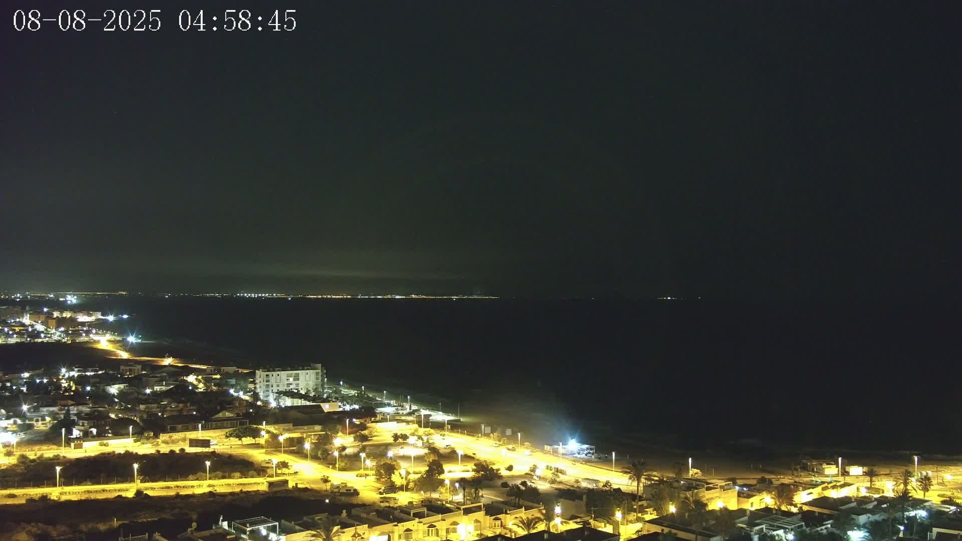 Torrevieja Playa de La Mata Beach Live Cam - Alicante, Valencia, Spain