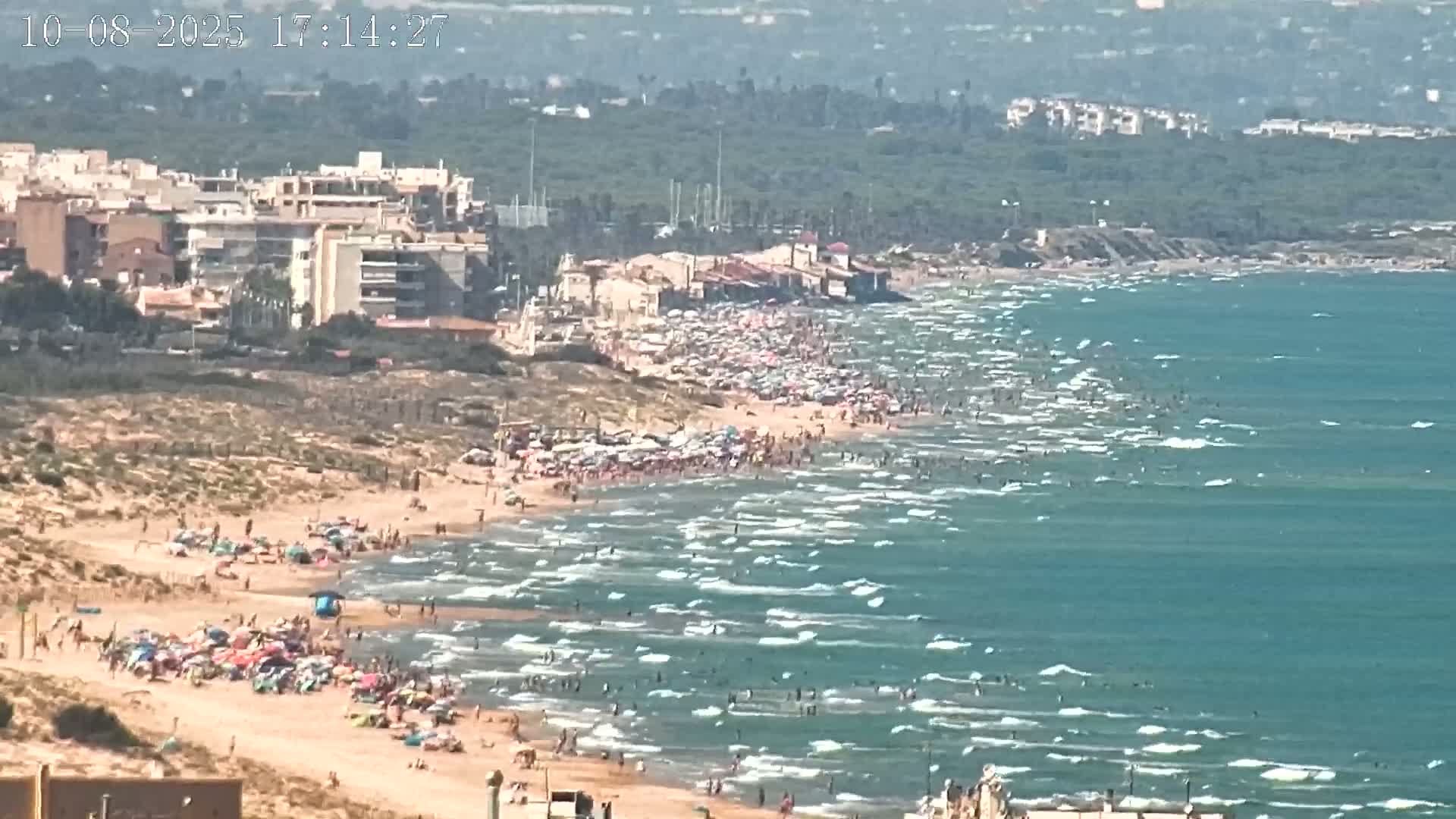 Torrevieja Playa de La Mata Beach Live Cam - Alicante, Valencia, Spain